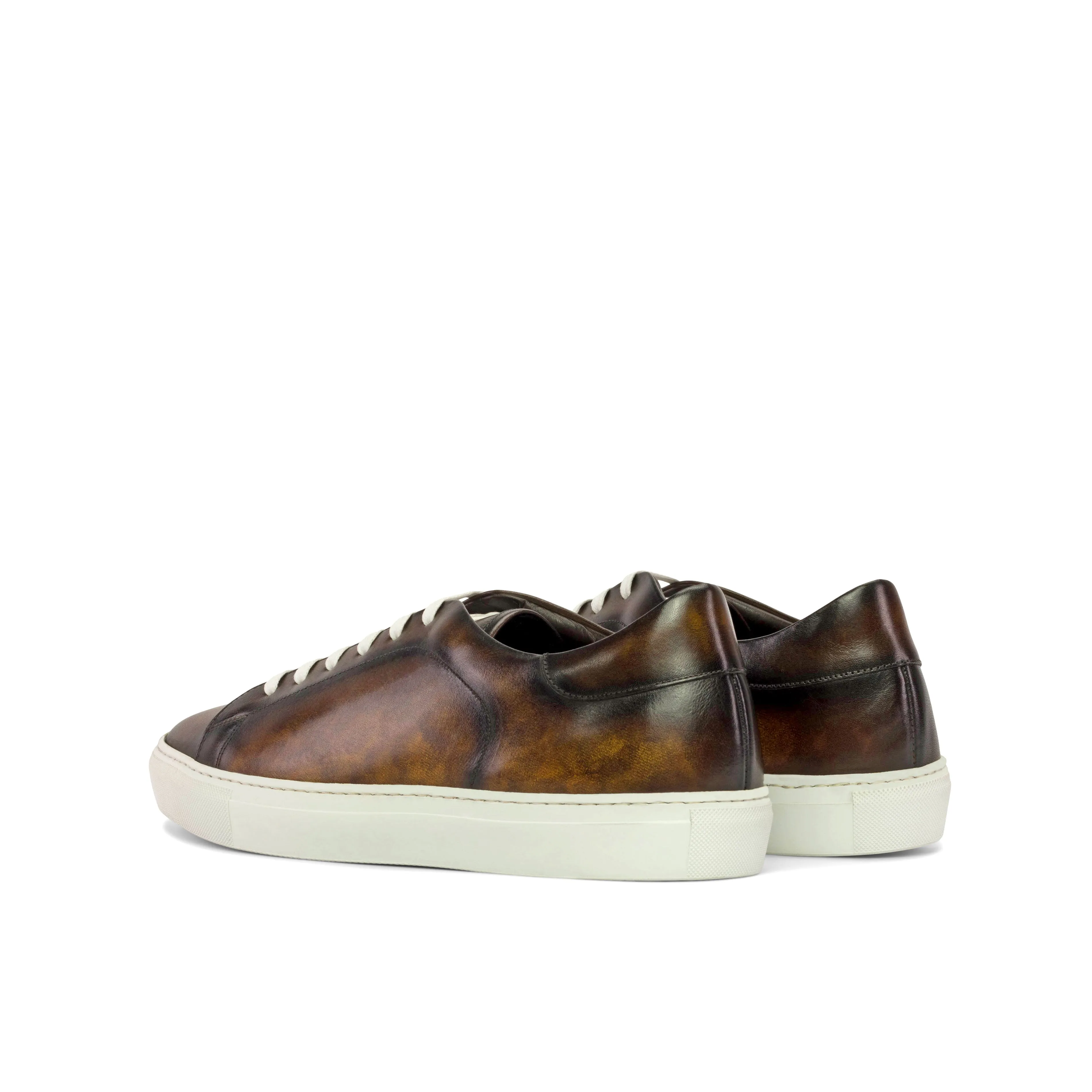 Leather Trainer │ Tobacco Patina