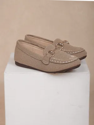 Light Brown Casual Loafers for Boys