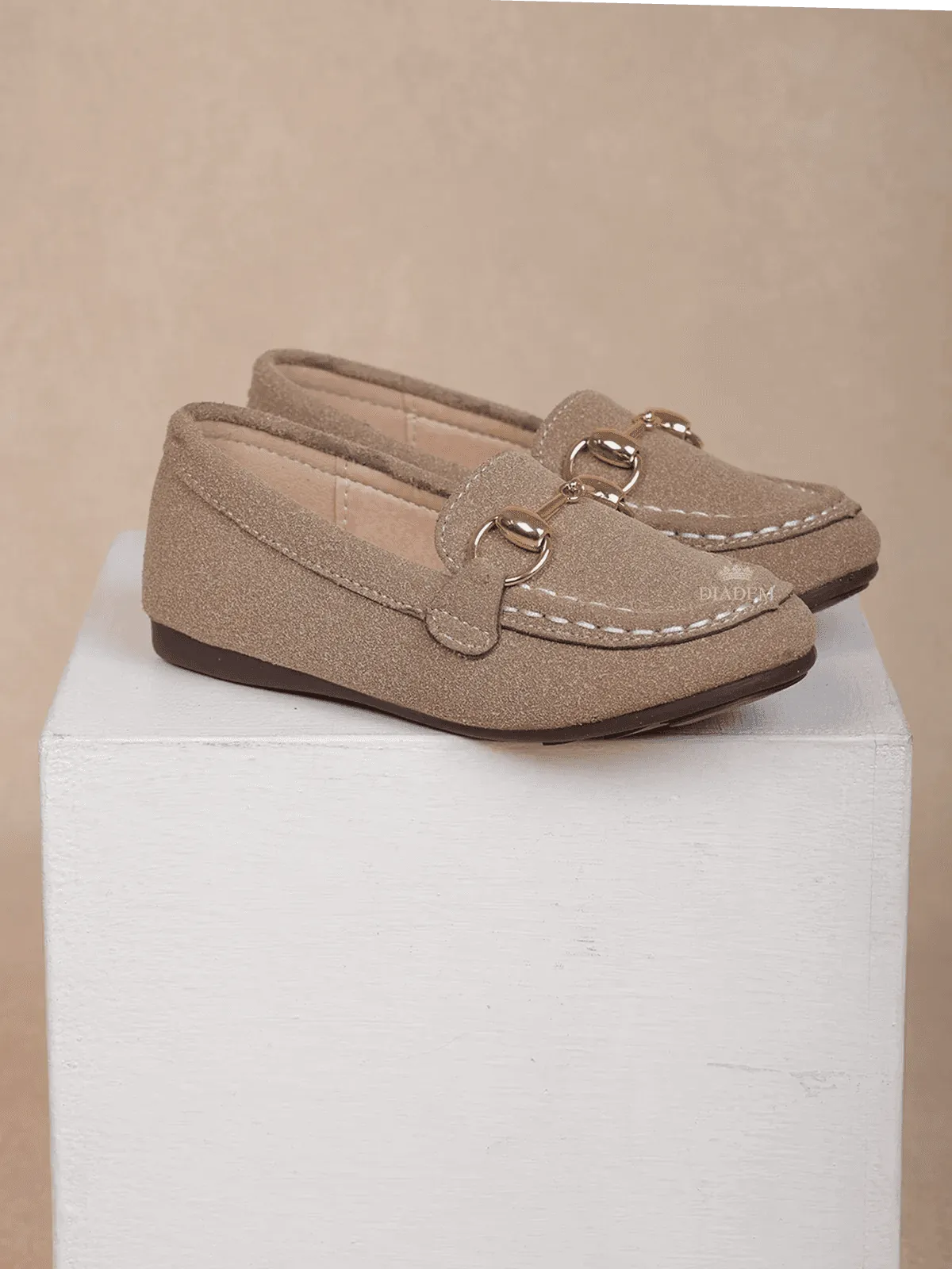 Light Brown Casual Loafers for Boys