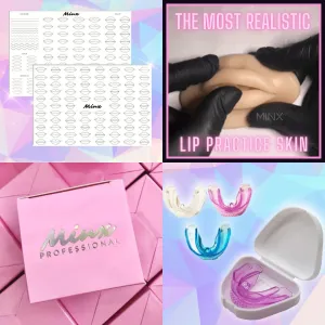 LIP SERVICE BUNDLE - Deluxe XL Skin, Ultra Real Lips, 10 Mouth Guards, Lip Wrap