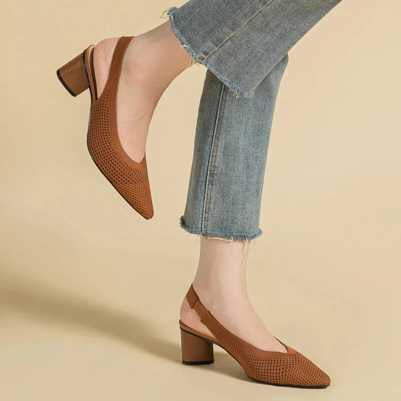 Maeve Block Heels