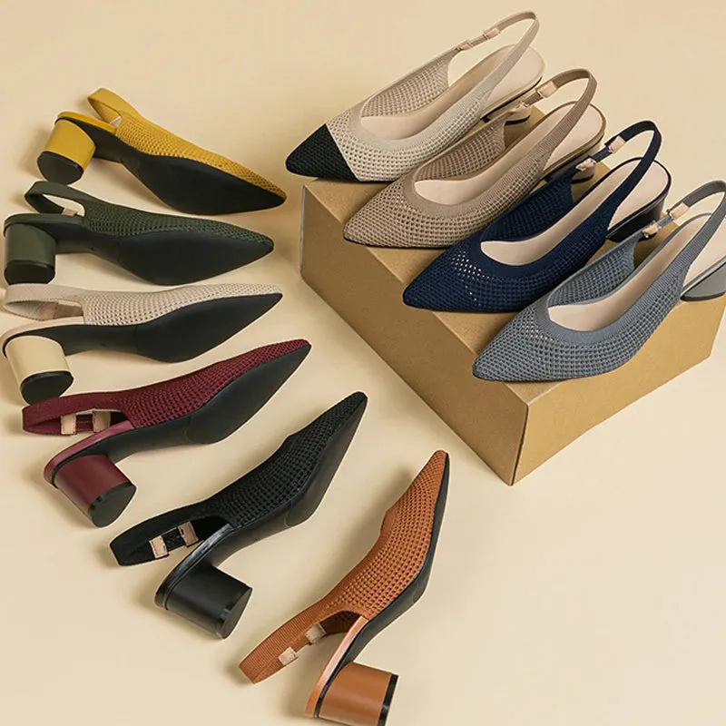 Maeve Block Heels
