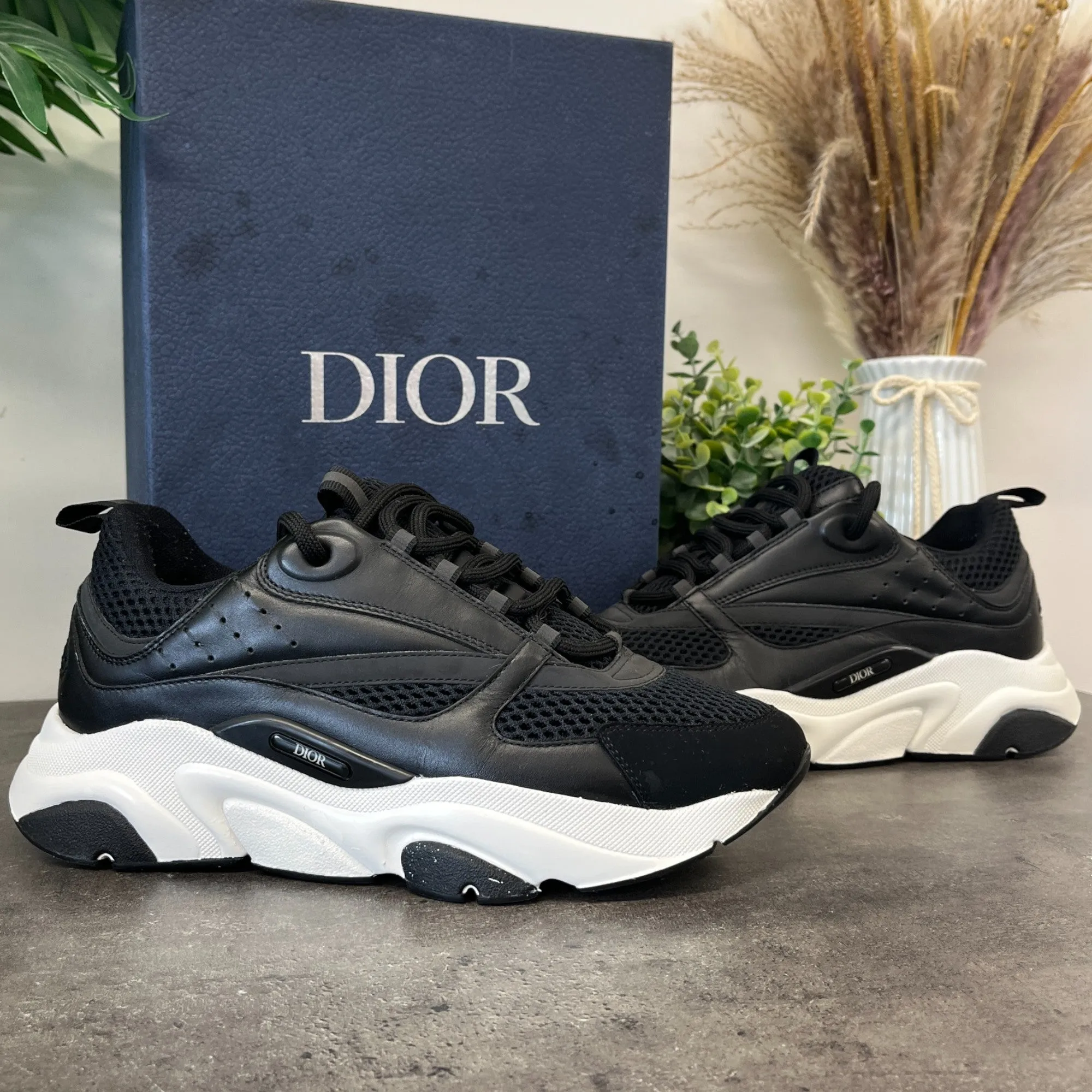 Men's B22 Low Trainers Black Size EU 40.5 / UK 6.5