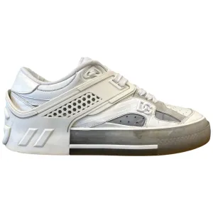 Men's Dg Logo Low Trainers White Size EU 40.5 / UK 6.5