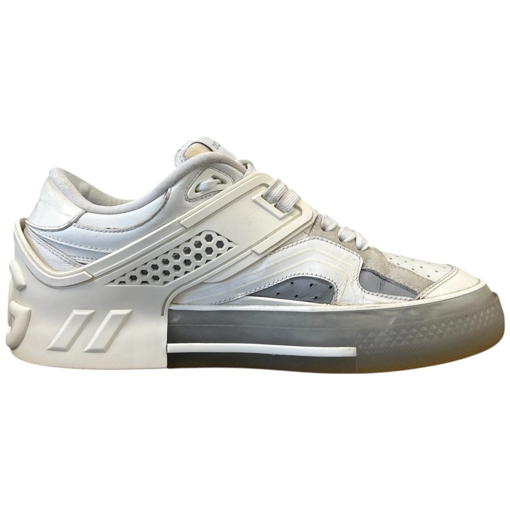Men's Dg Logo Low Trainers White Size EU 40.5 / UK 6.5