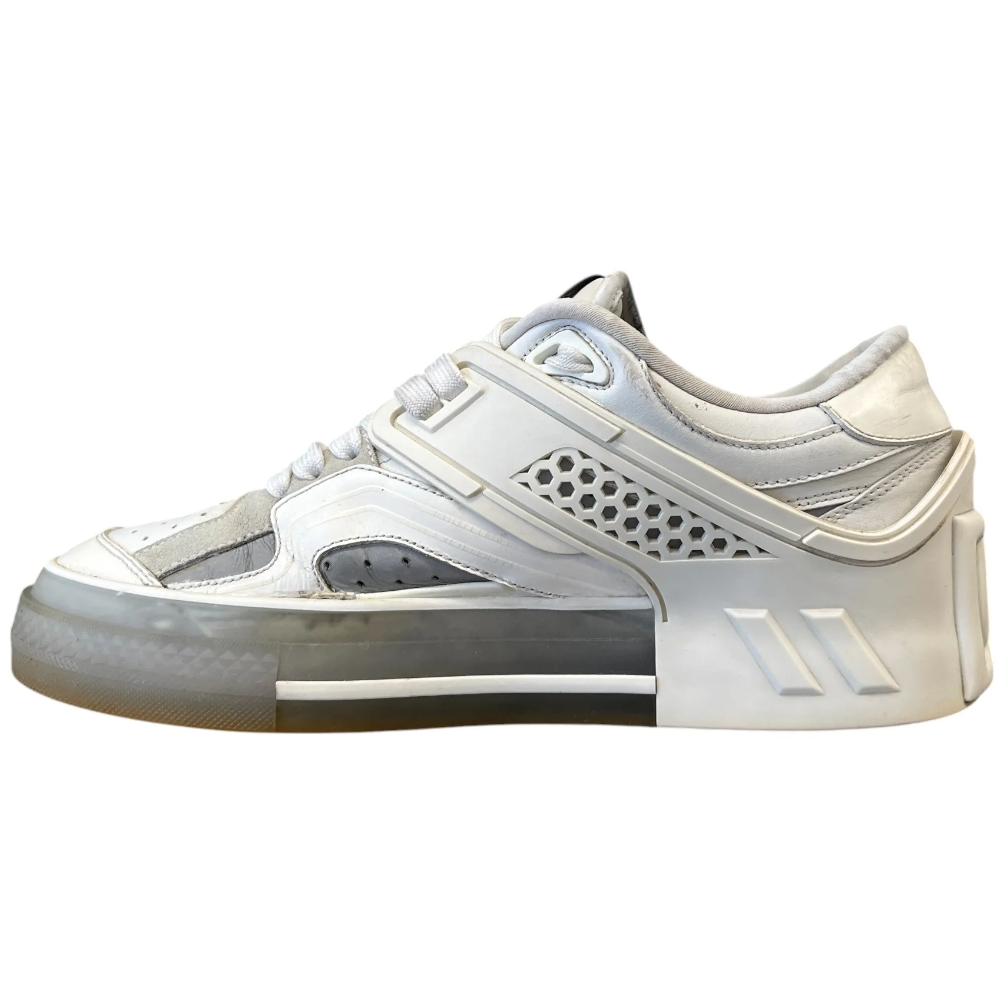 Men's Dg Logo Low Trainers White Size EU 40.5 / UK 6.5