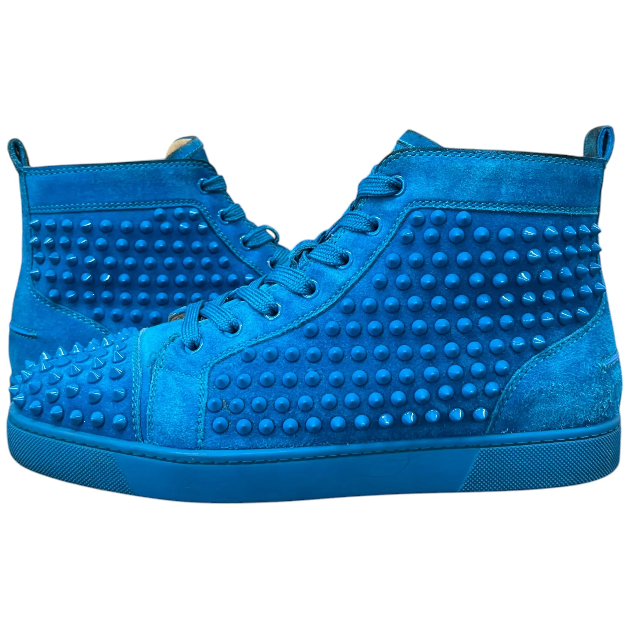 Men's Lou Spikes High Trainers Blue Size EU 41.5 / UK 7.5