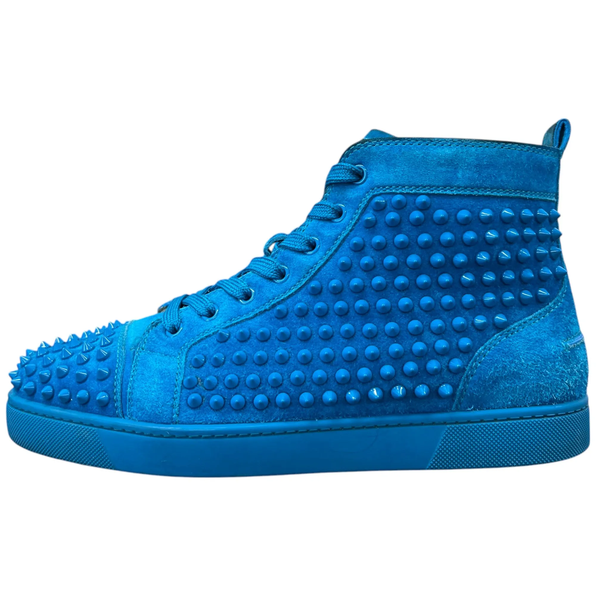 Men's Lou Spikes High Trainers Blue Size EU 41.5 / UK 7.5