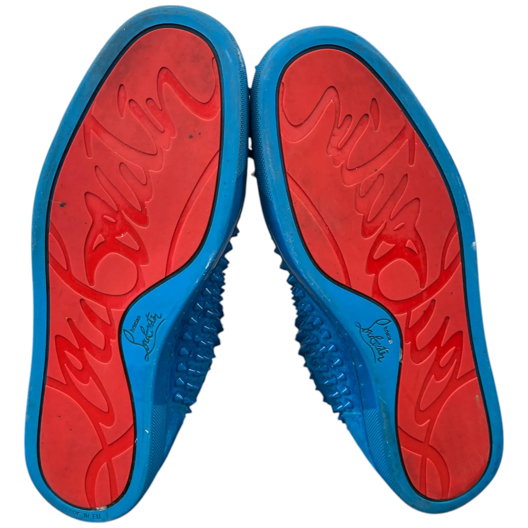 Men's Lou Spikes High Trainers Blue Size EU 41.5 / UK 7.5