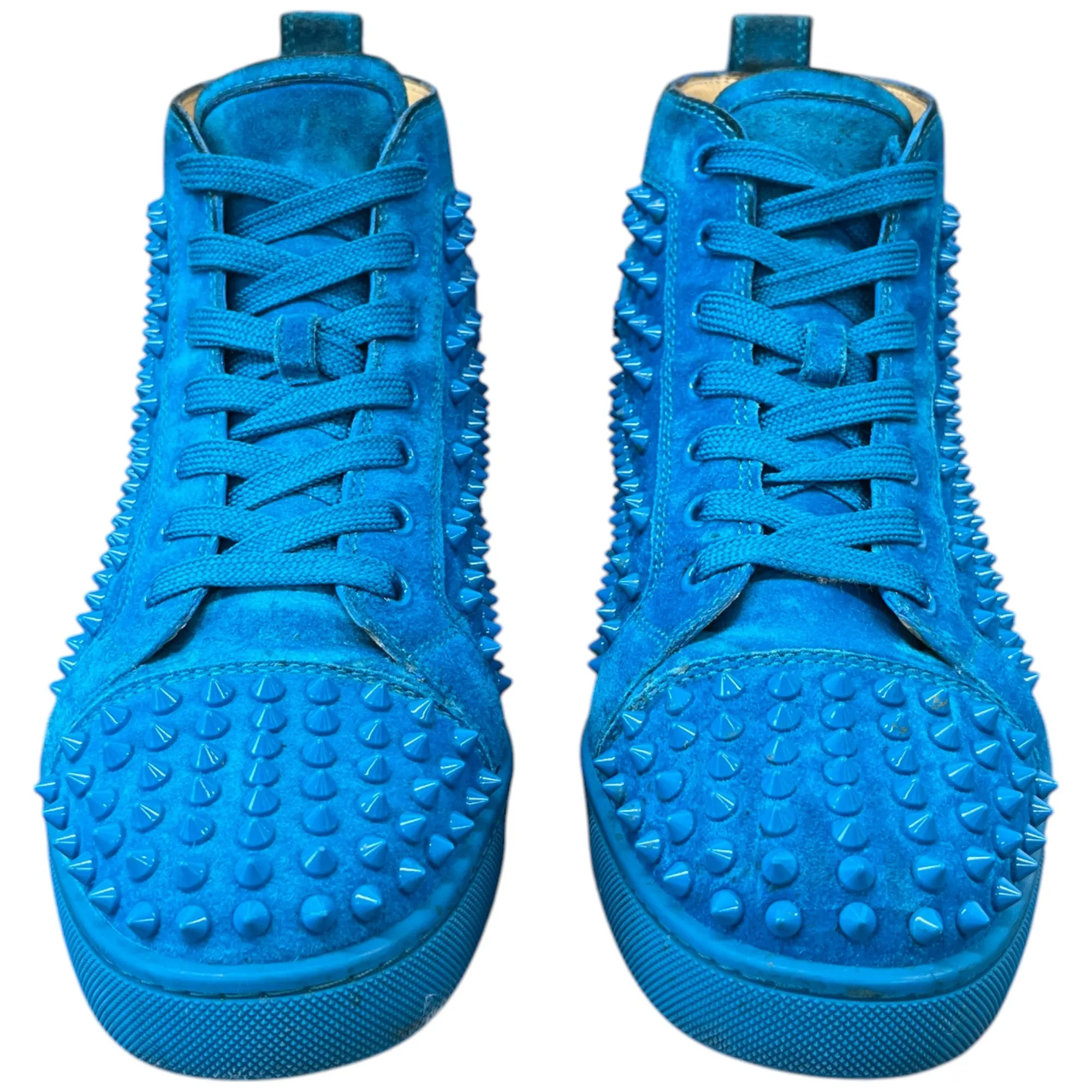 Men's Lou Spikes High Trainers Blue Size EU 41.5 / UK 7.5