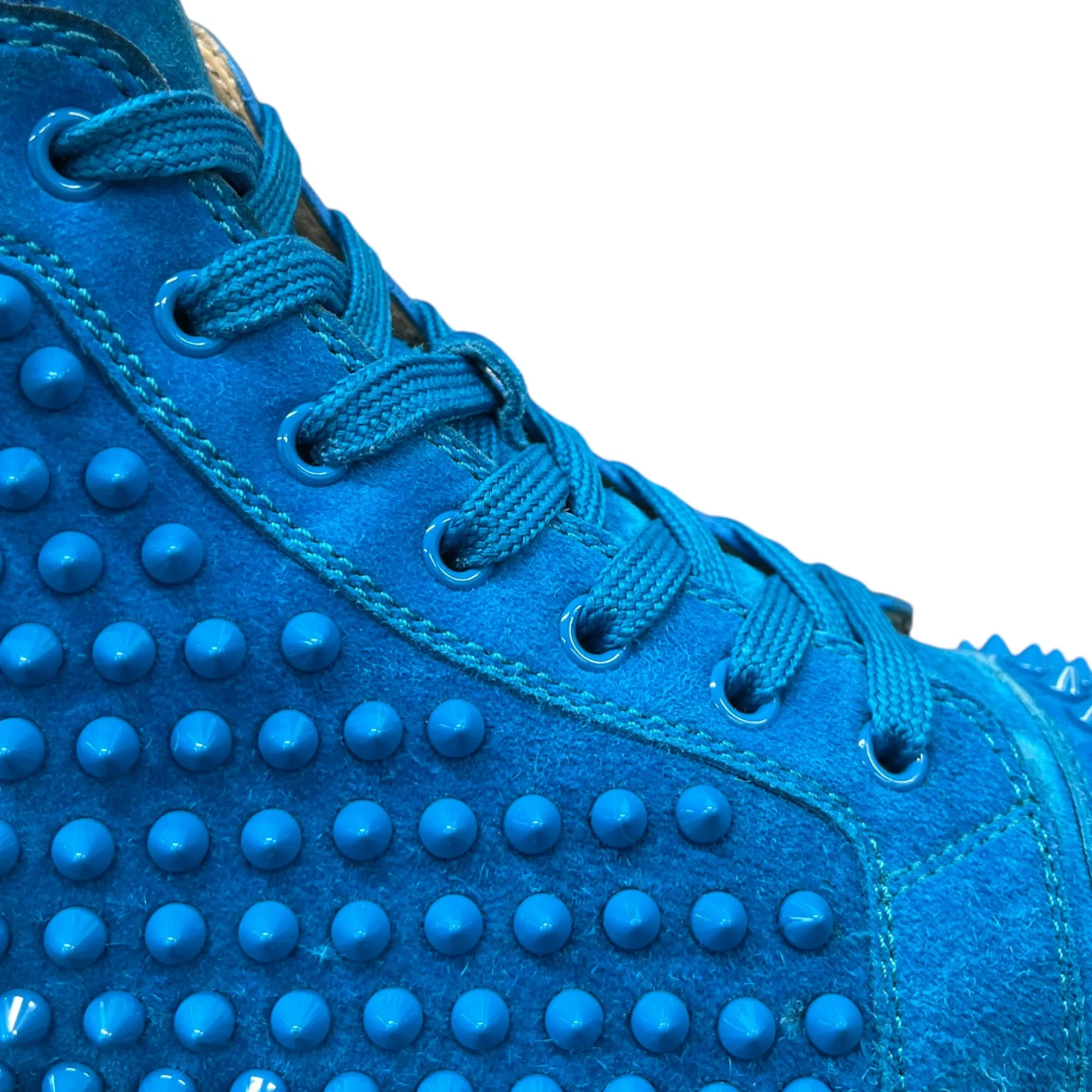 Men's Lou Spikes High Trainers Blue Size EU 41.5 / UK 7.5