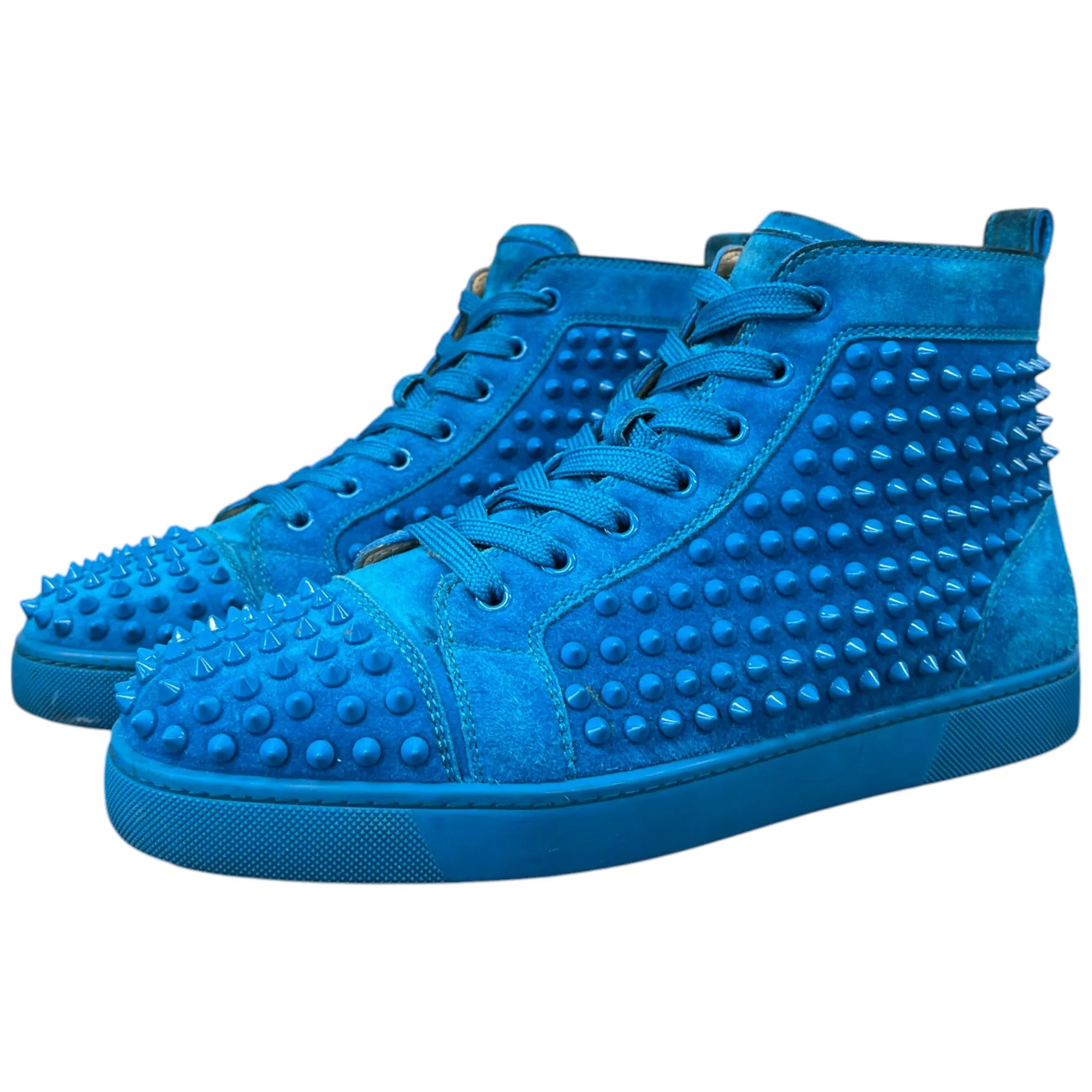 Men's Lou Spikes High Trainers Blue Size EU 41.5 / UK 7.5