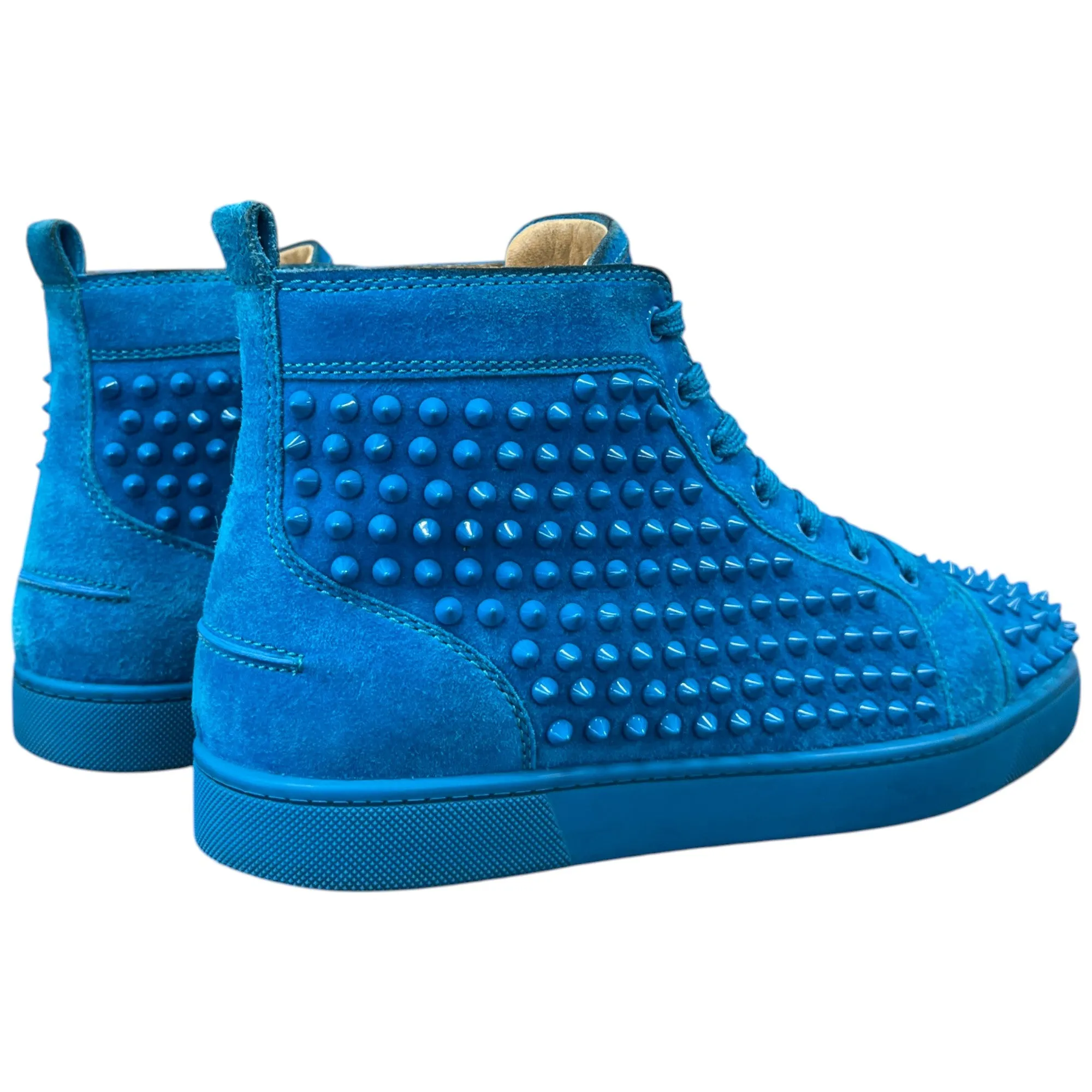 Men's Lou Spikes High Trainers Blue Size EU 41.5 / UK 7.5