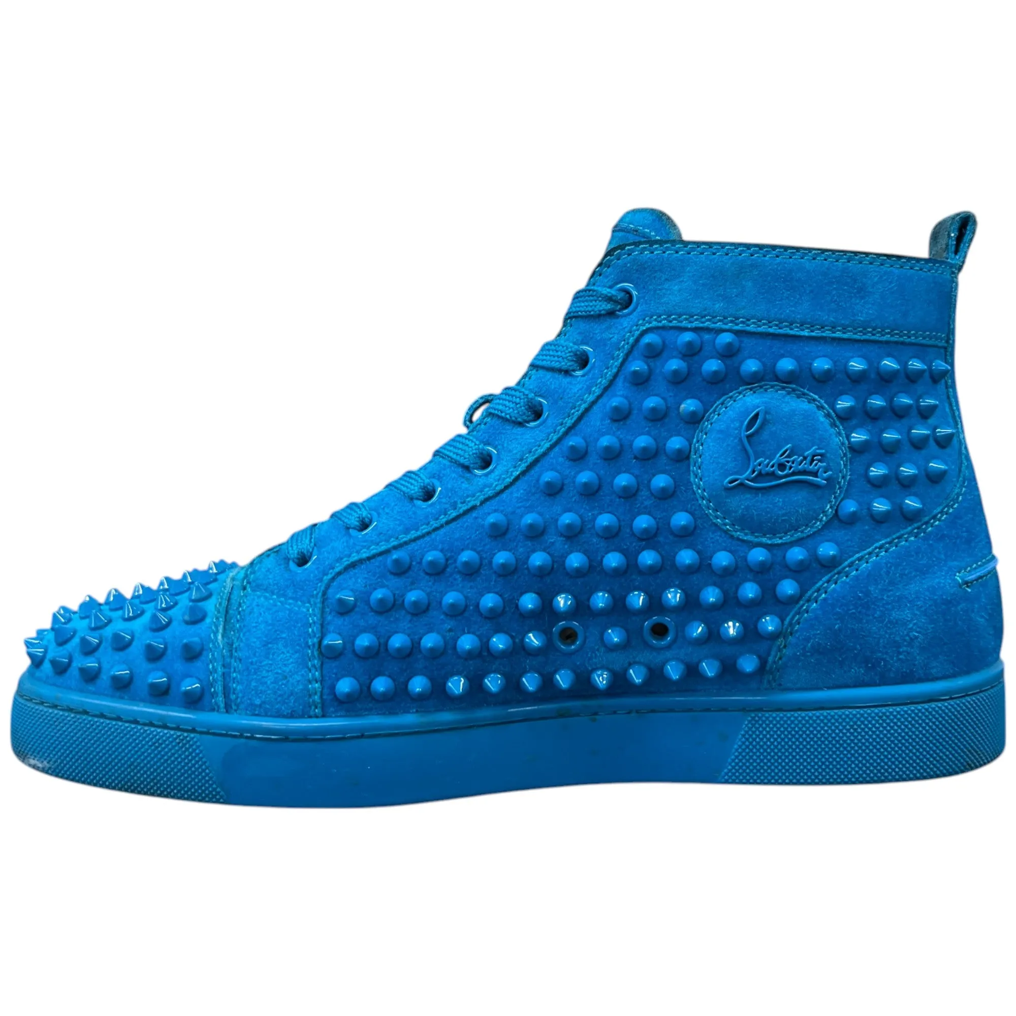 Men's Lou Spikes High Trainers Blue Size EU 41.5 / UK 7.5