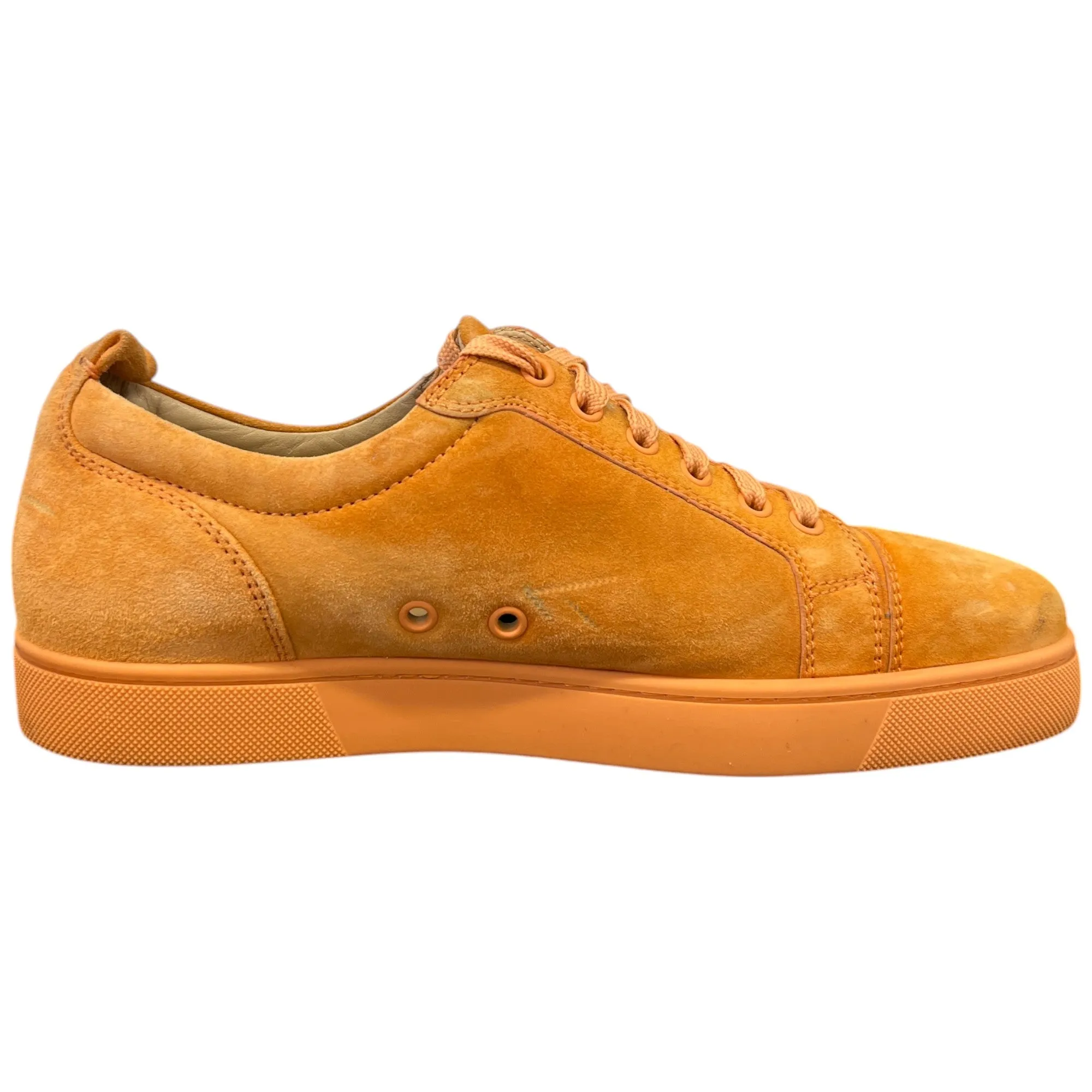 Men's Louis Junior Flat Low Trainers Orange Size EU 42 / UK 8