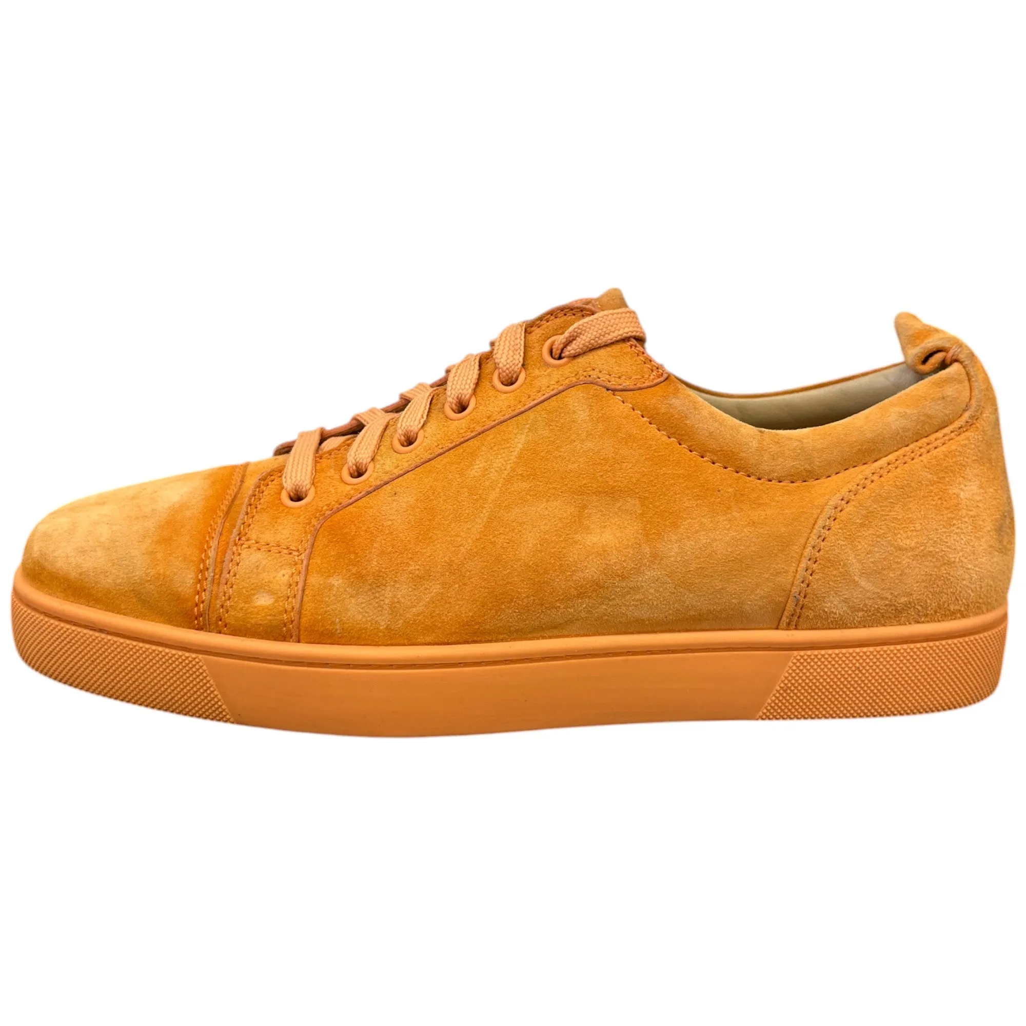 Men's Louis Junior Flat Low Trainers Orange Size EU 42 / UK 8