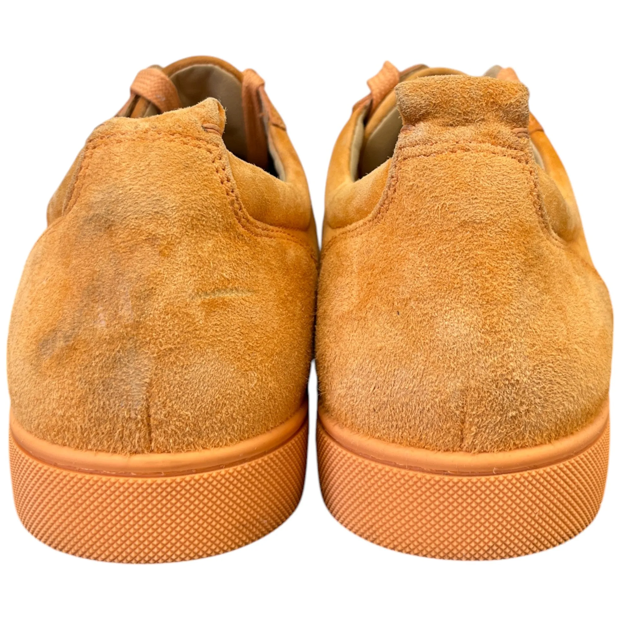Men's Louis Junior Flat Low Trainers Orange Size EU 42 / UK 8
