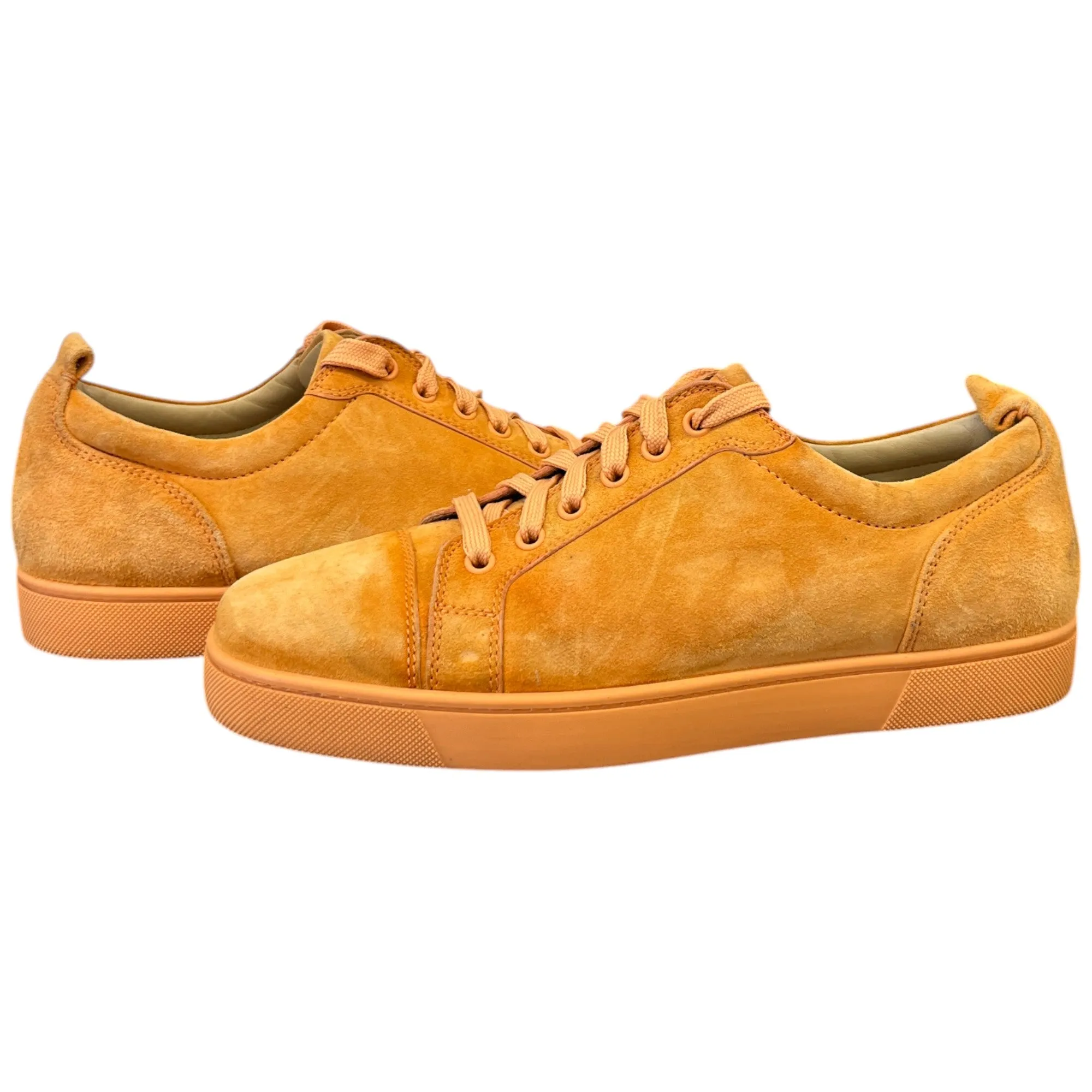 Men's Louis Junior Flat Low Trainers Orange Size EU 42 / UK 8