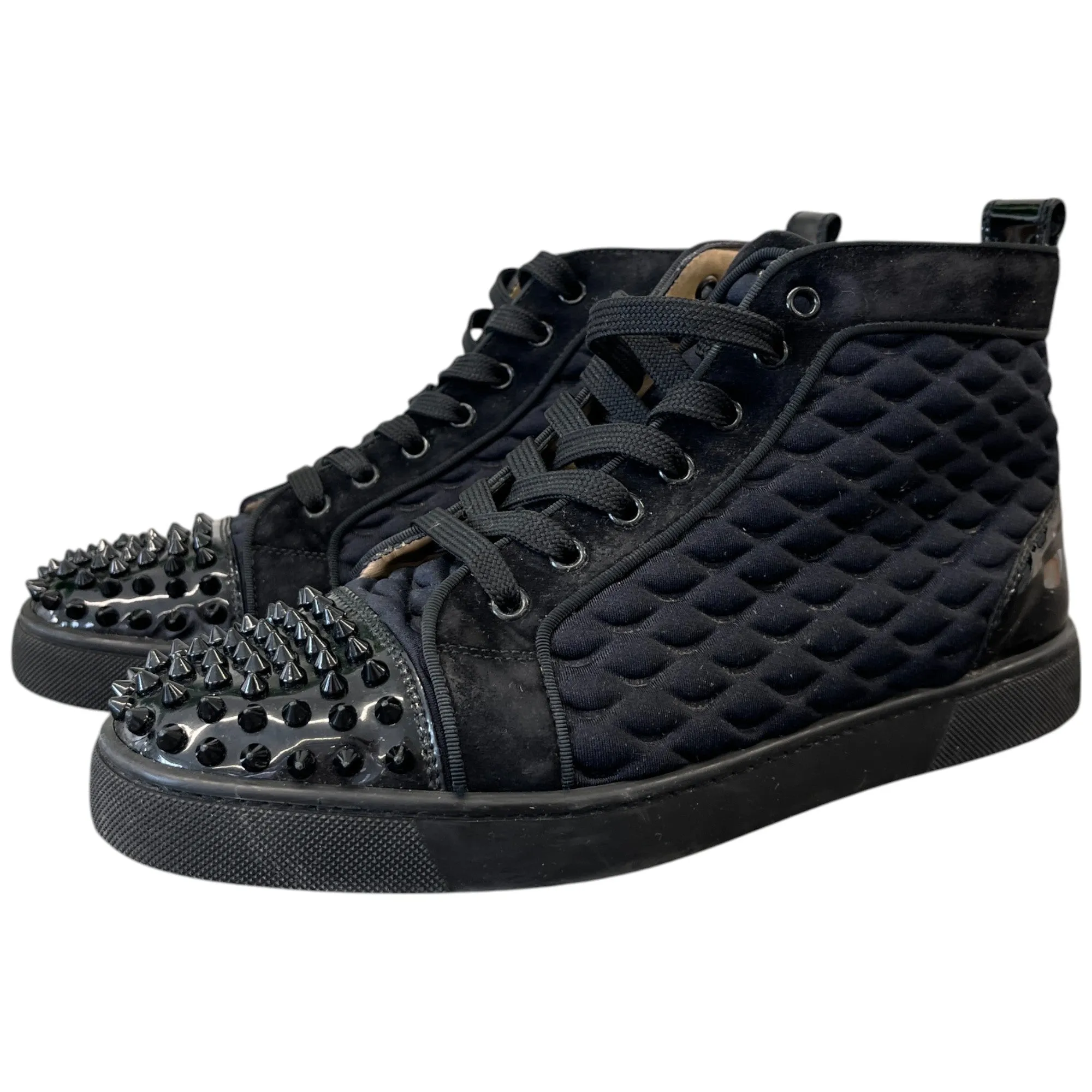 Men's Louis Spikes High Trainers Black Size EU 42 / UK 8