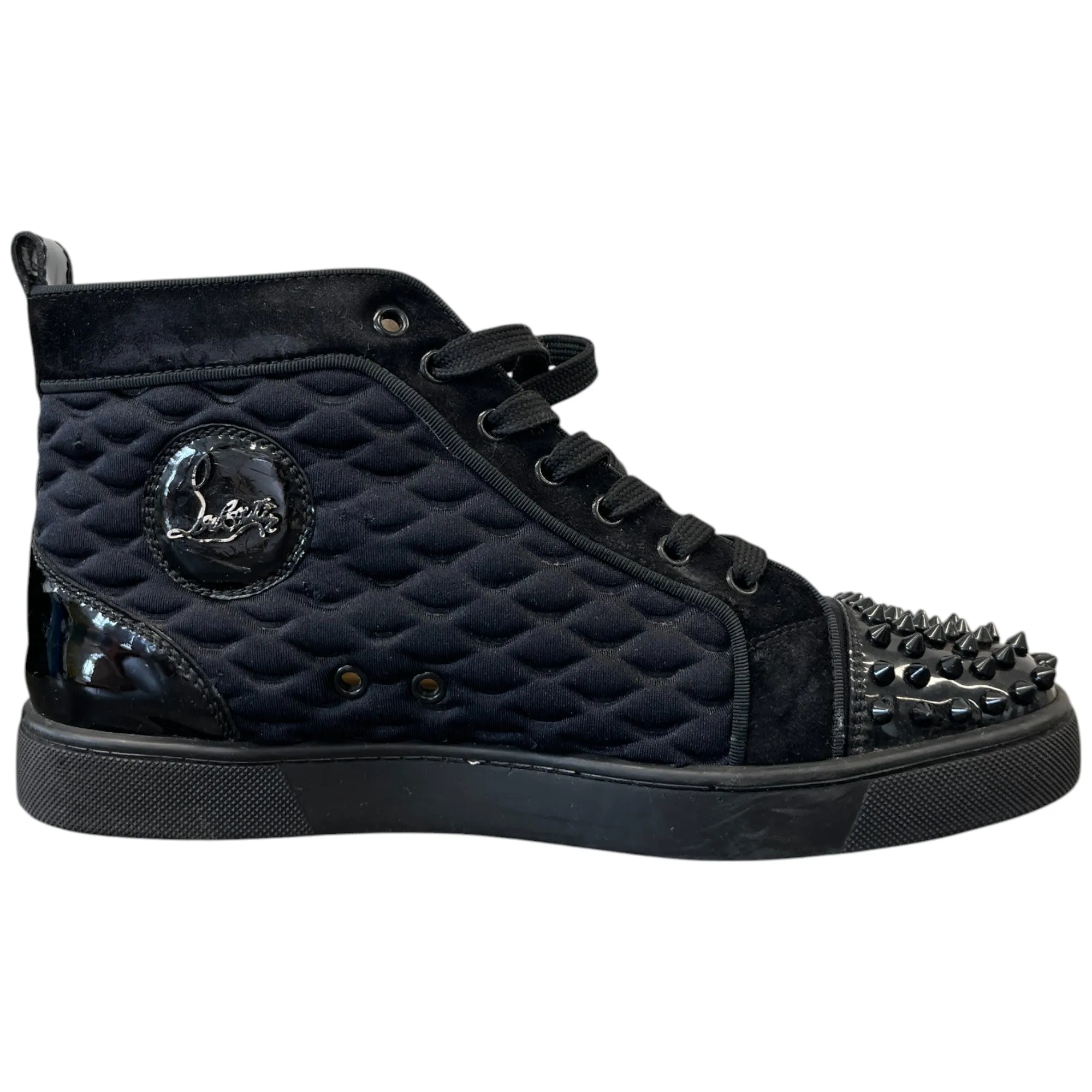 Men's Louis Spikes High Trainers Black Size EU 42 / UK 8