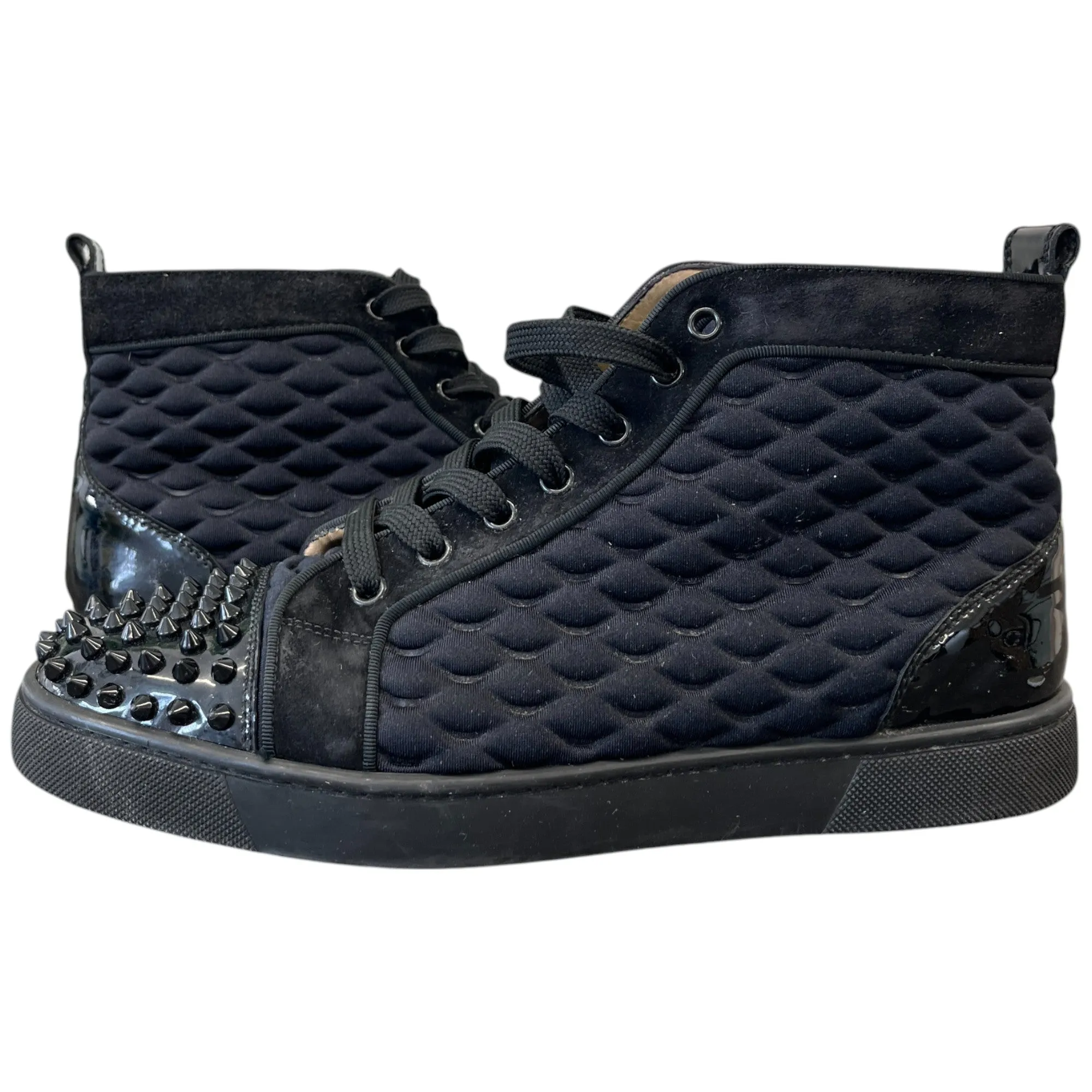 Men's Louis Spikes High Trainers Black Size EU 42 / UK 8