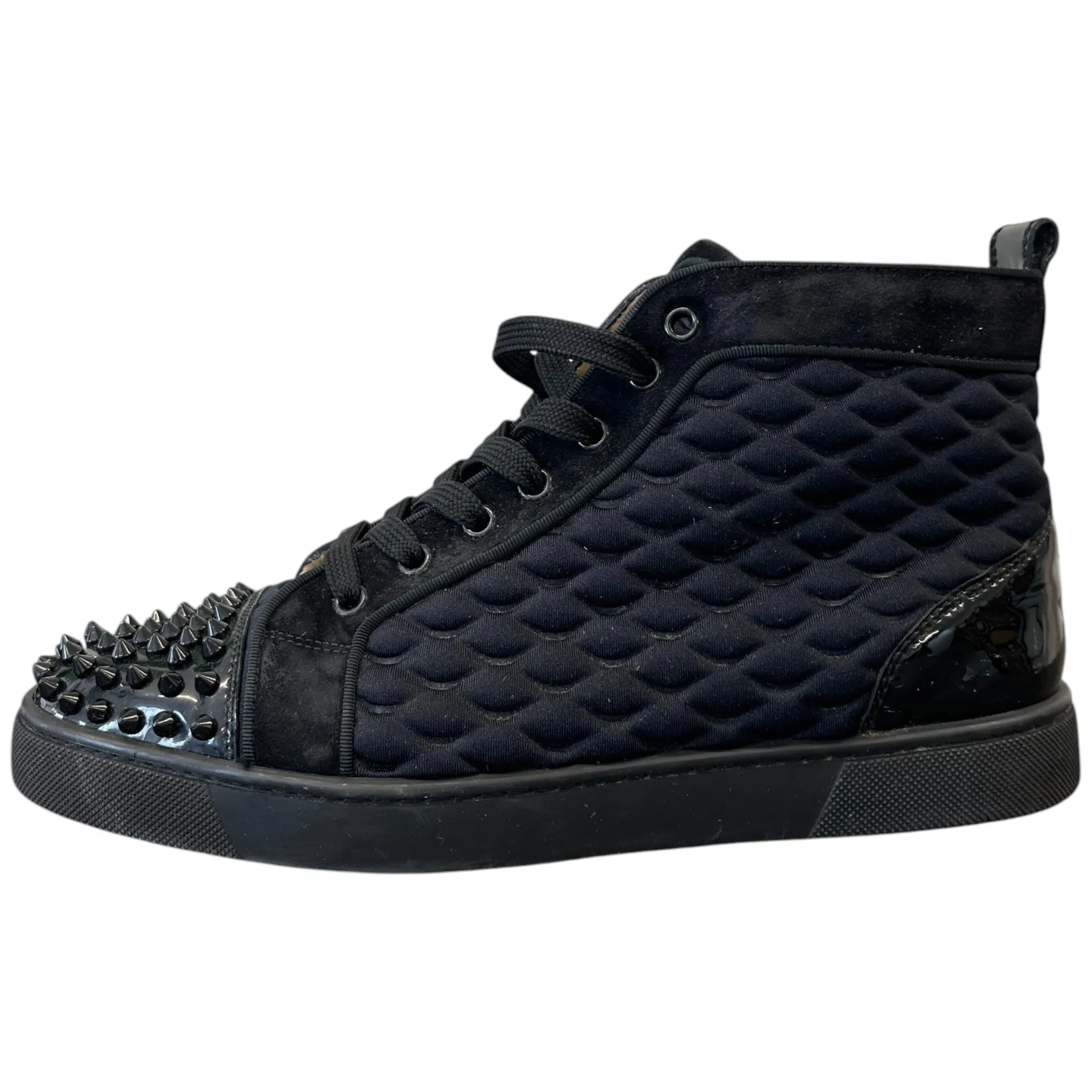 Men's Louis Spikes High Trainers Black Size EU 42 / UK 8