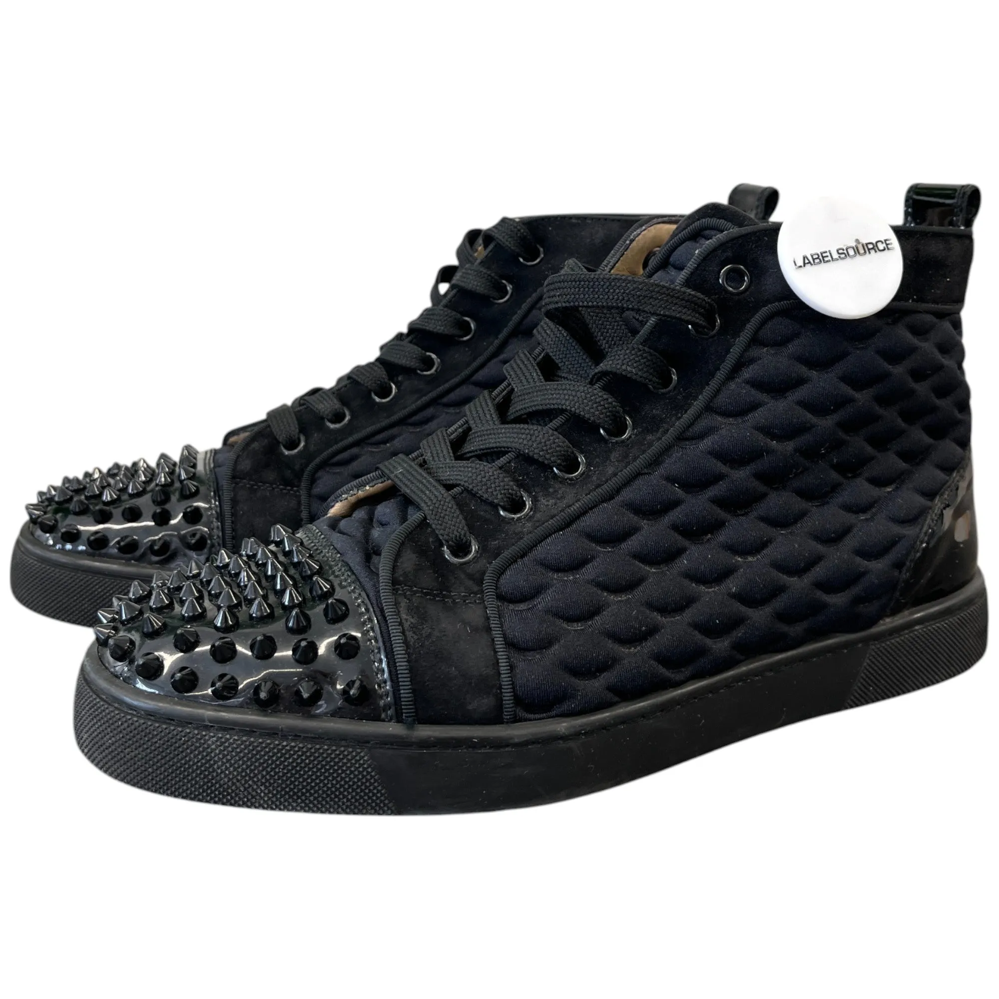 Men's Louis Spikes High Trainers Black Size EU 42 / UK 8