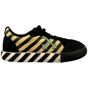 Men's Low Vulcanised Low Trainers Black Size EU 44 / UK 10