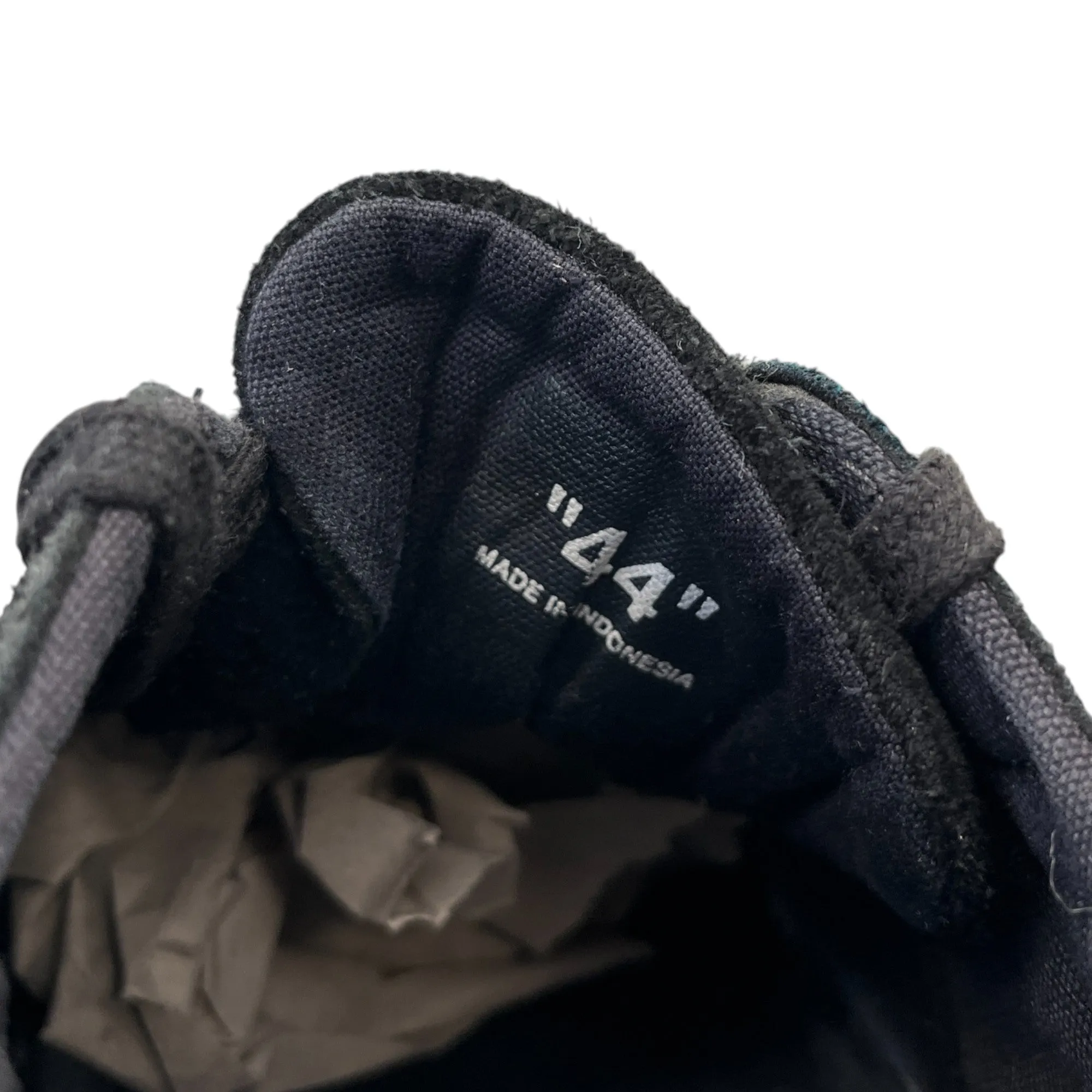 Men's Low Vulcanised Low Trainers Black Size EU 44 / UK 10