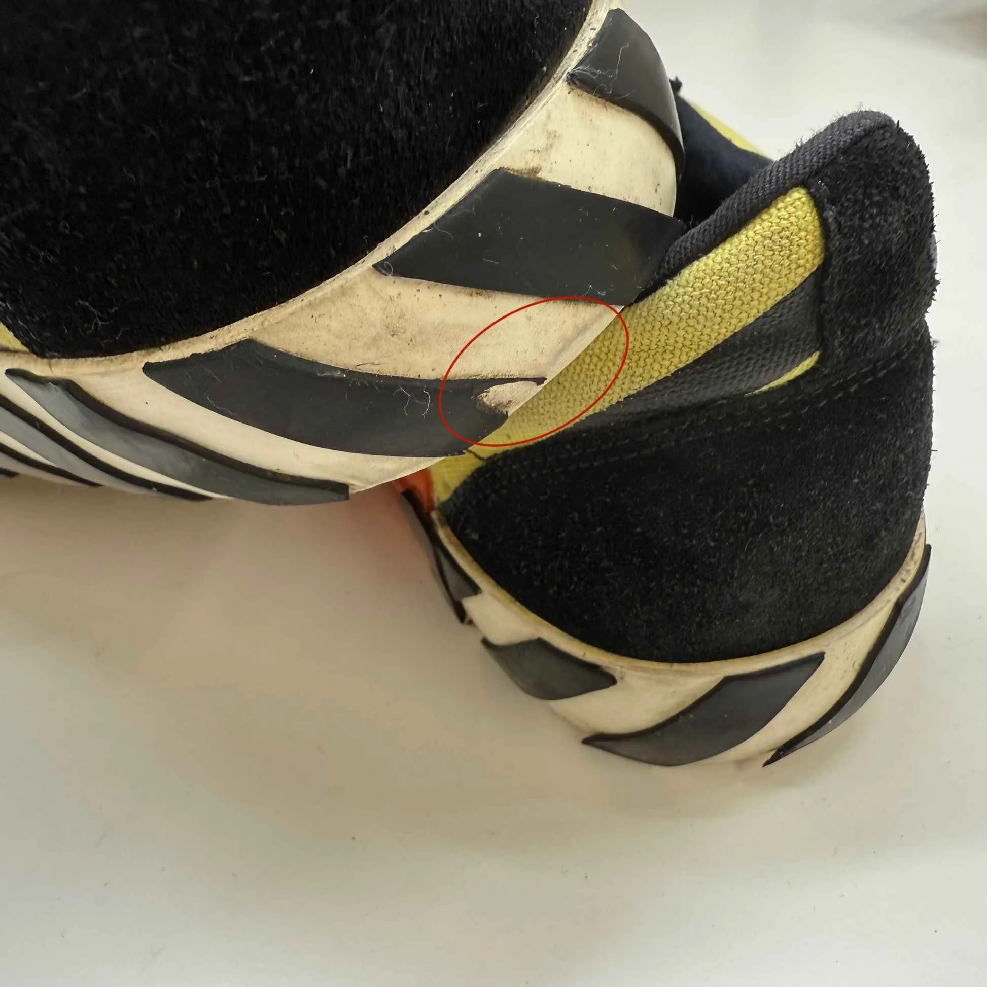 Men's Low Vulcanised Low Trainers Black Size EU 44 / UK 10