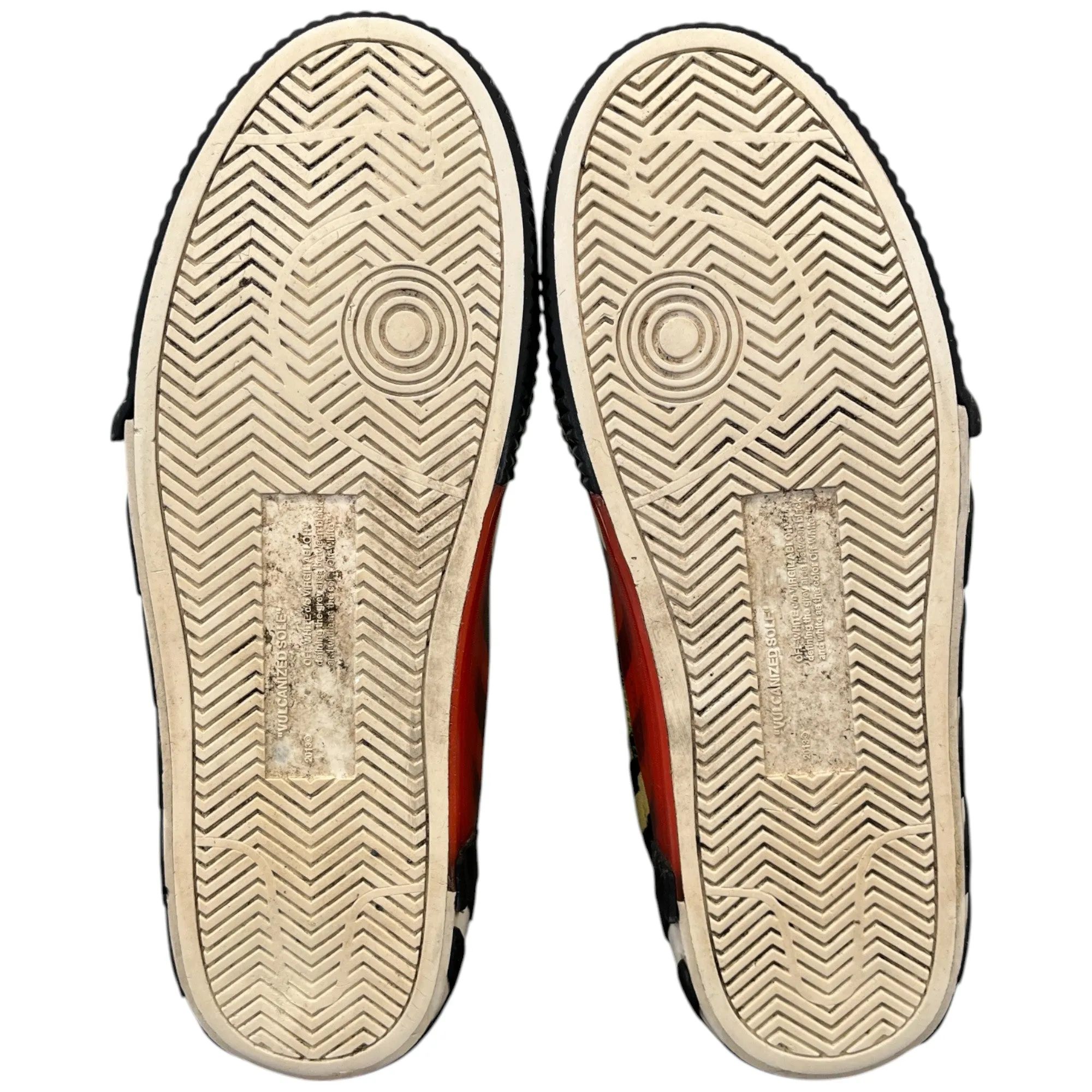 Men's Low Vulcanised Low Trainers Black Size EU 44 / UK 10