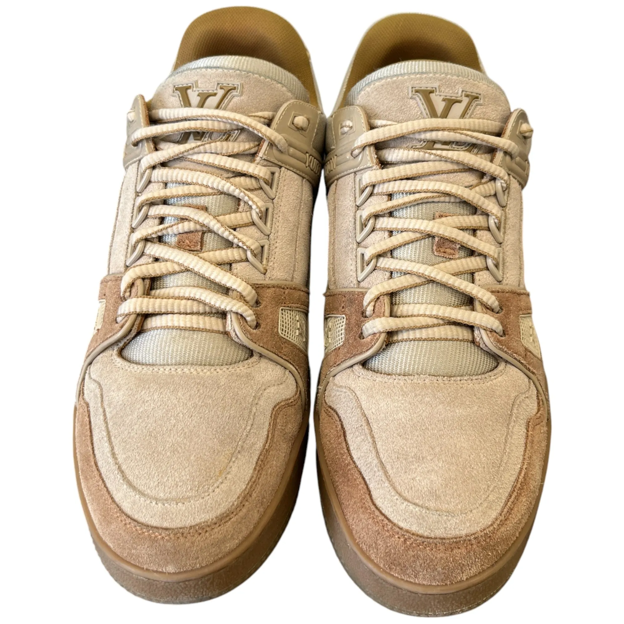 Men's Lv Low Trainers Brown Size EU 40 / UK 6