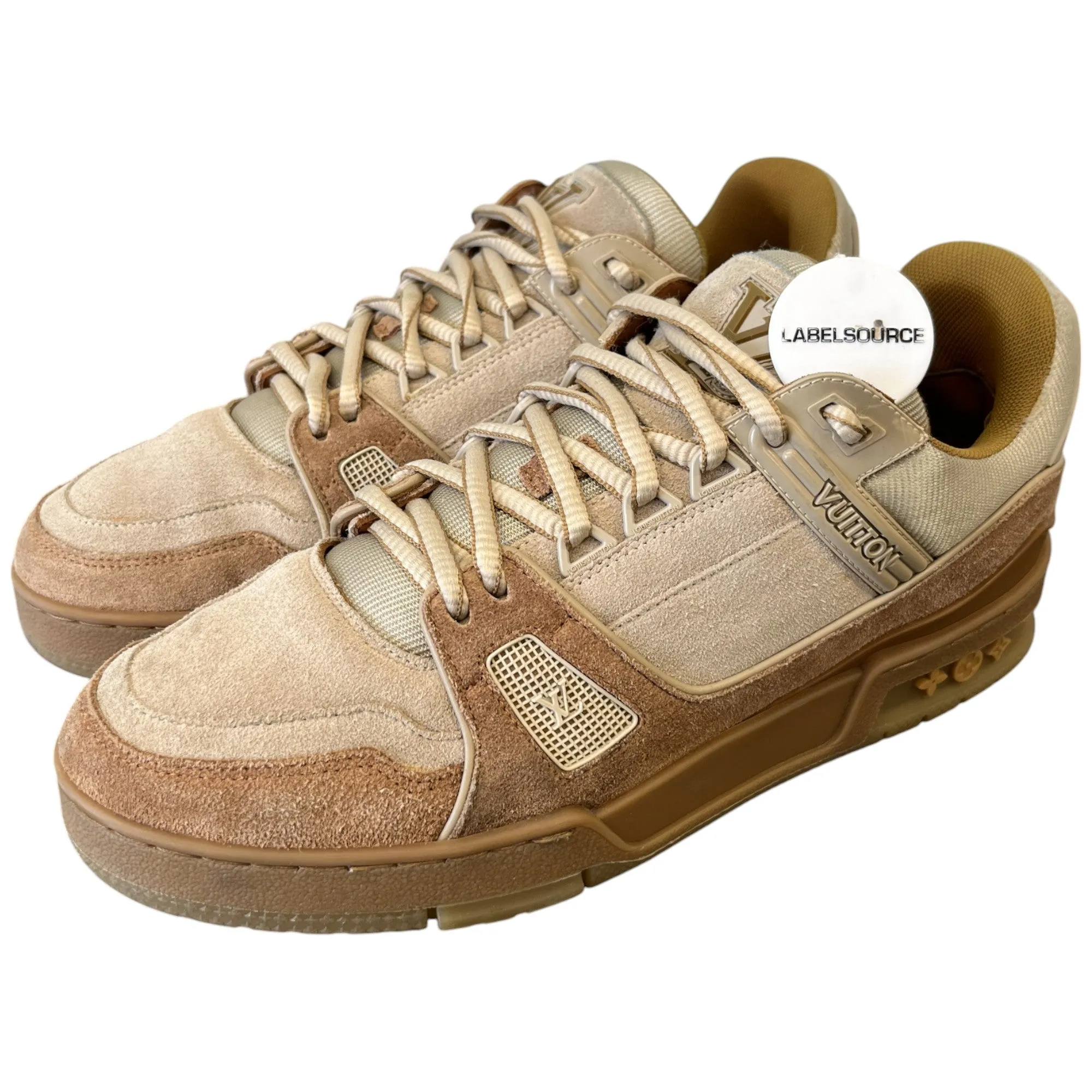Men's Lv Low Trainers Brown Size EU 40 / UK 6