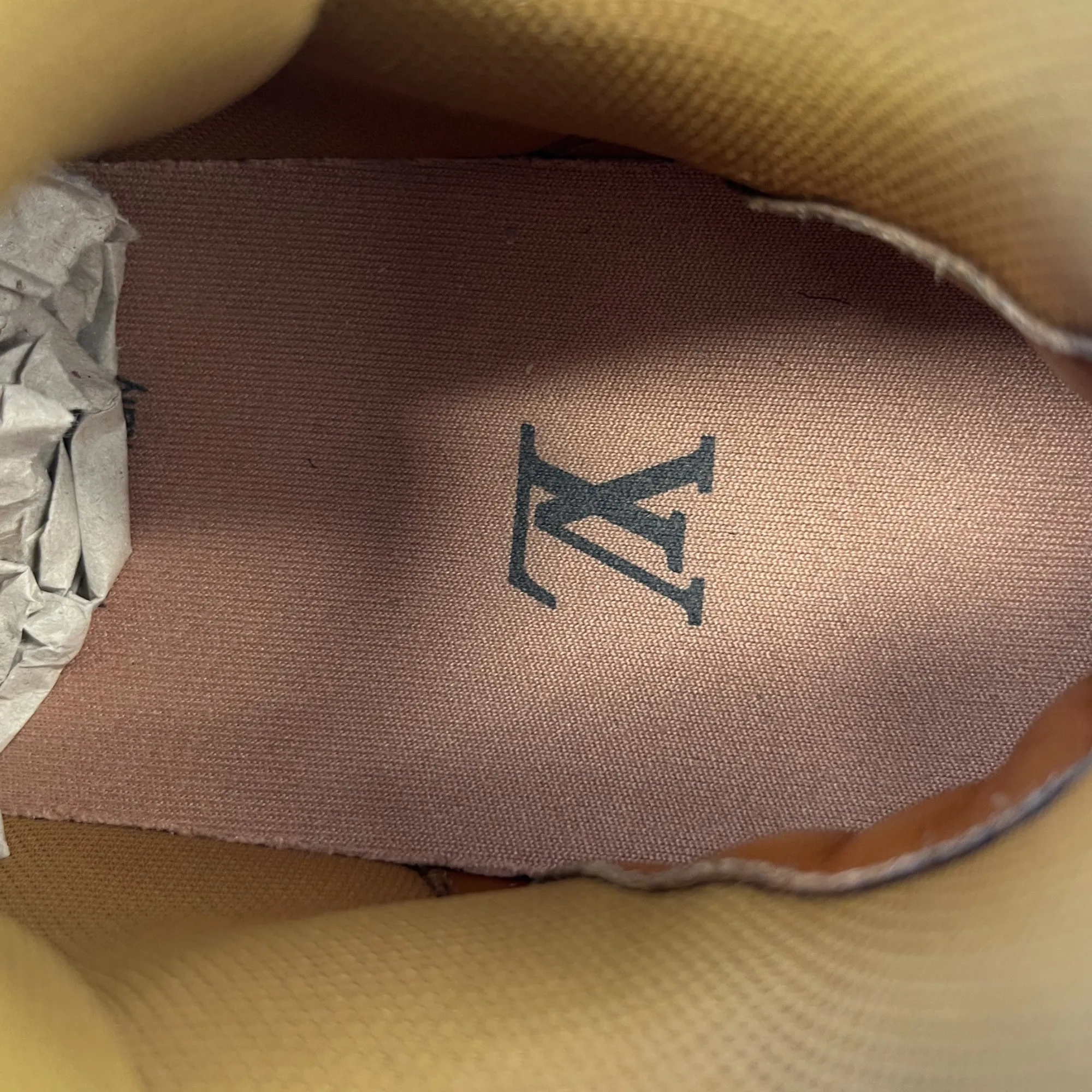 Men's Lv Low Trainers Brown Size EU 40 / UK 6