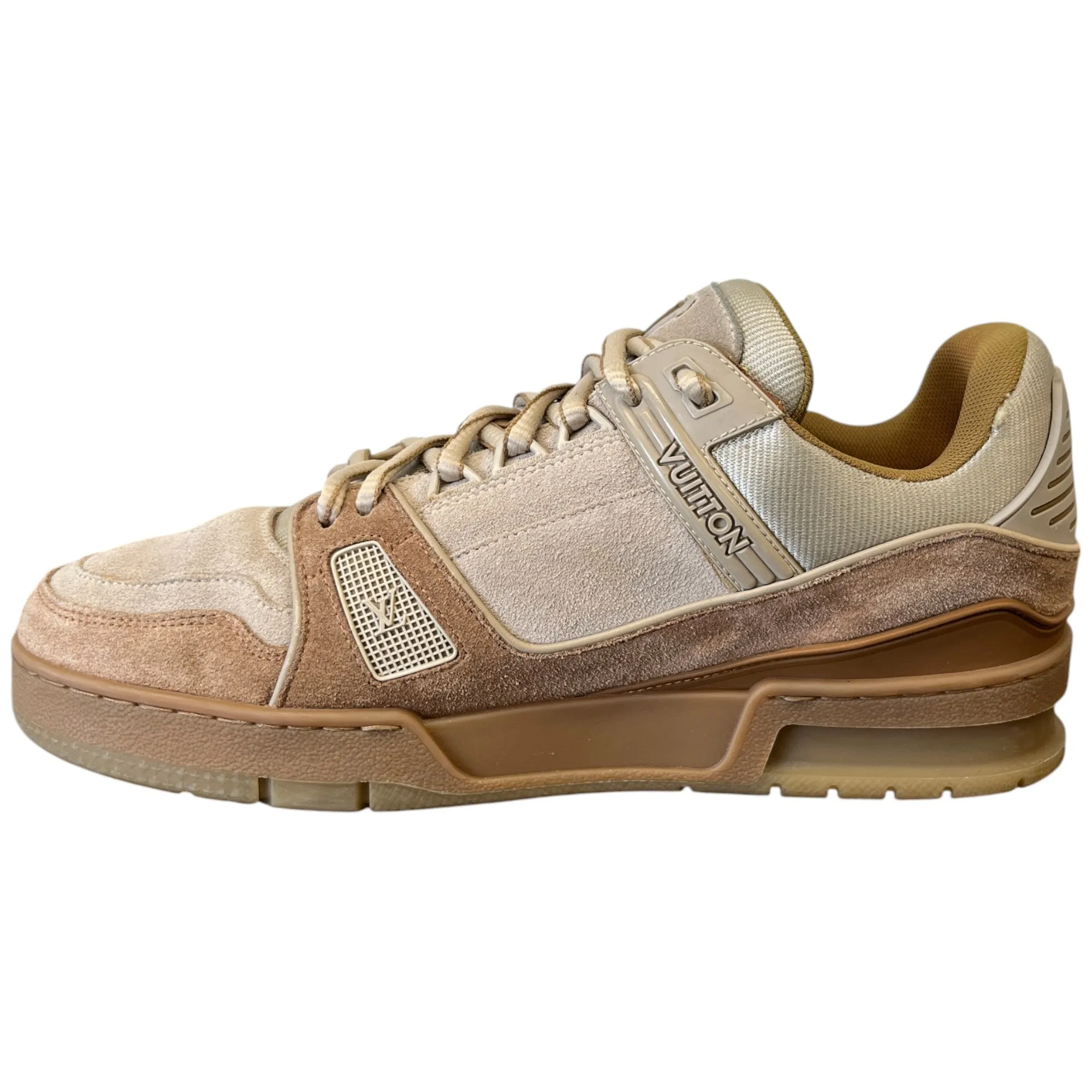 Men's Lv Low Trainers Brown Size EU 40 / UK 6