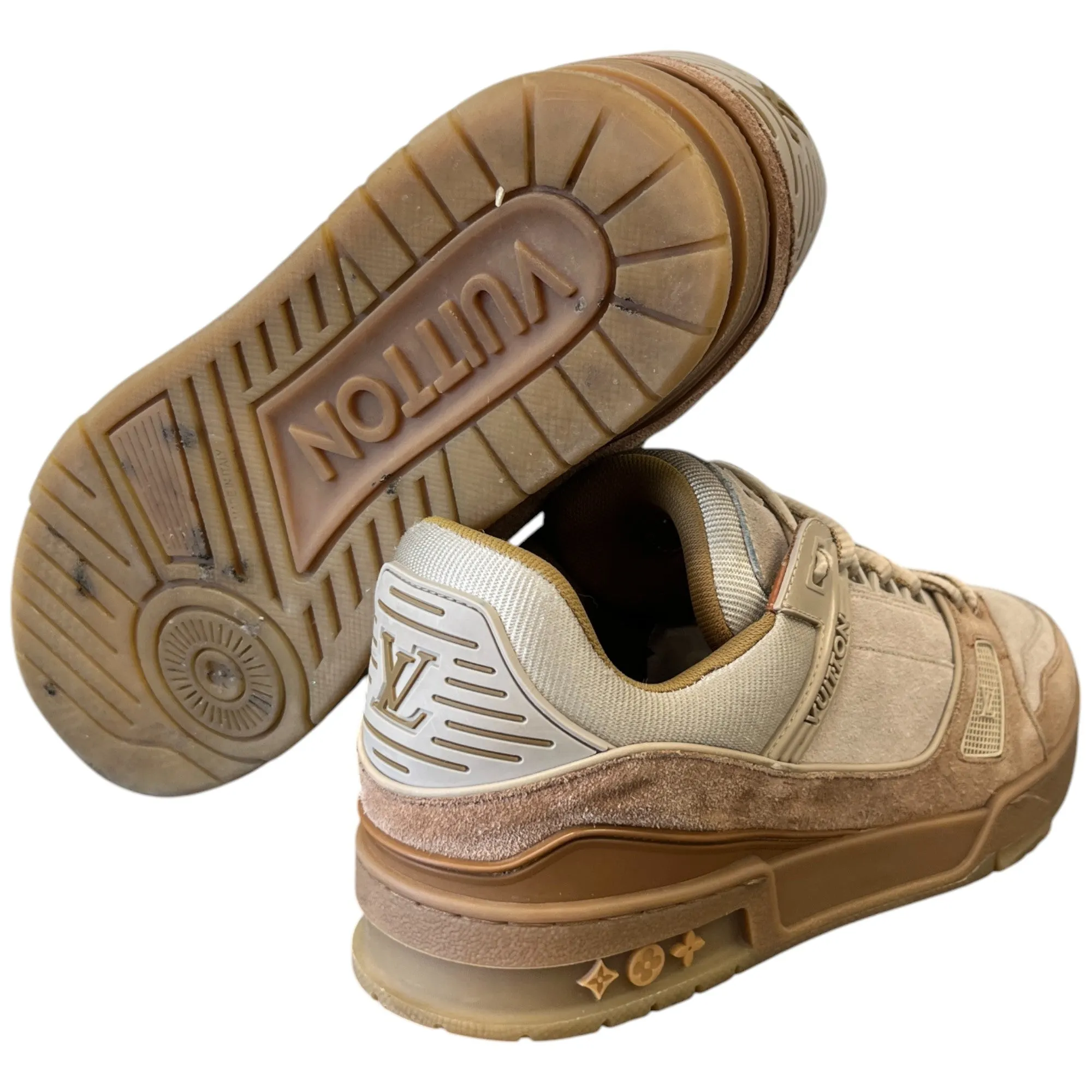 Men's Lv Low Trainers Brown Size EU 40 / UK 6