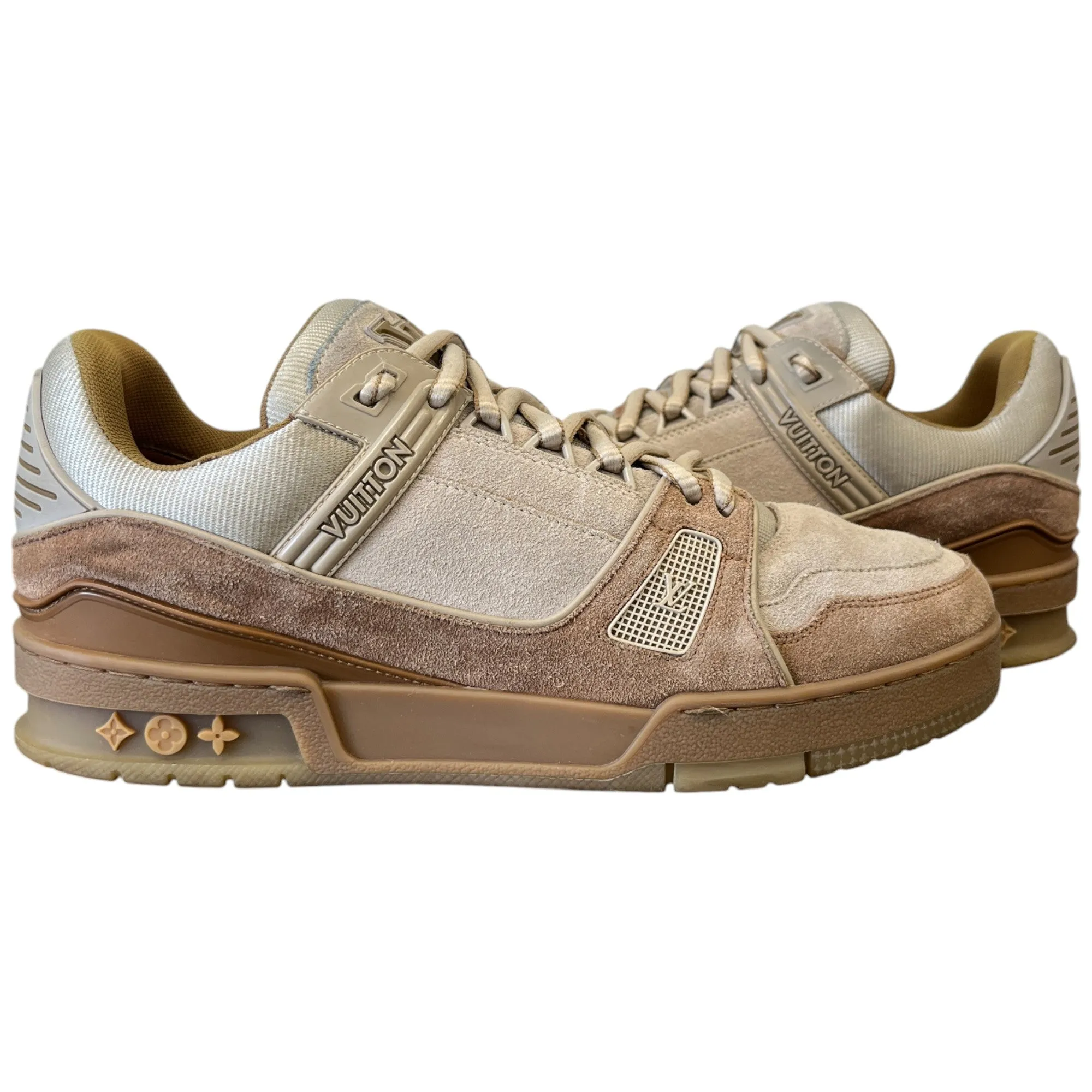 Men's Lv Low Trainers Brown Size EU 40 / UK 6