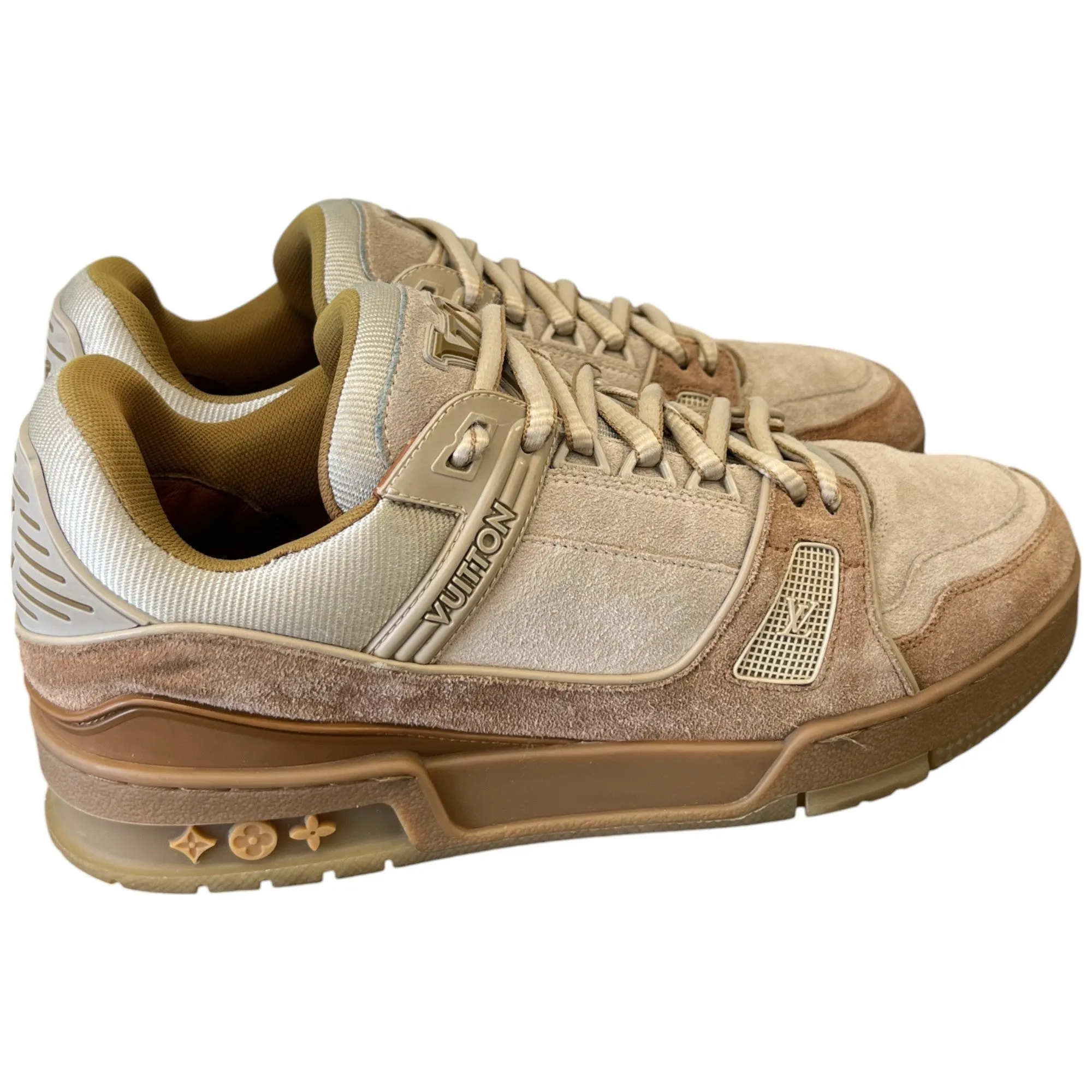 Men's Lv Low Trainers Brown Size EU 40 / UK 6