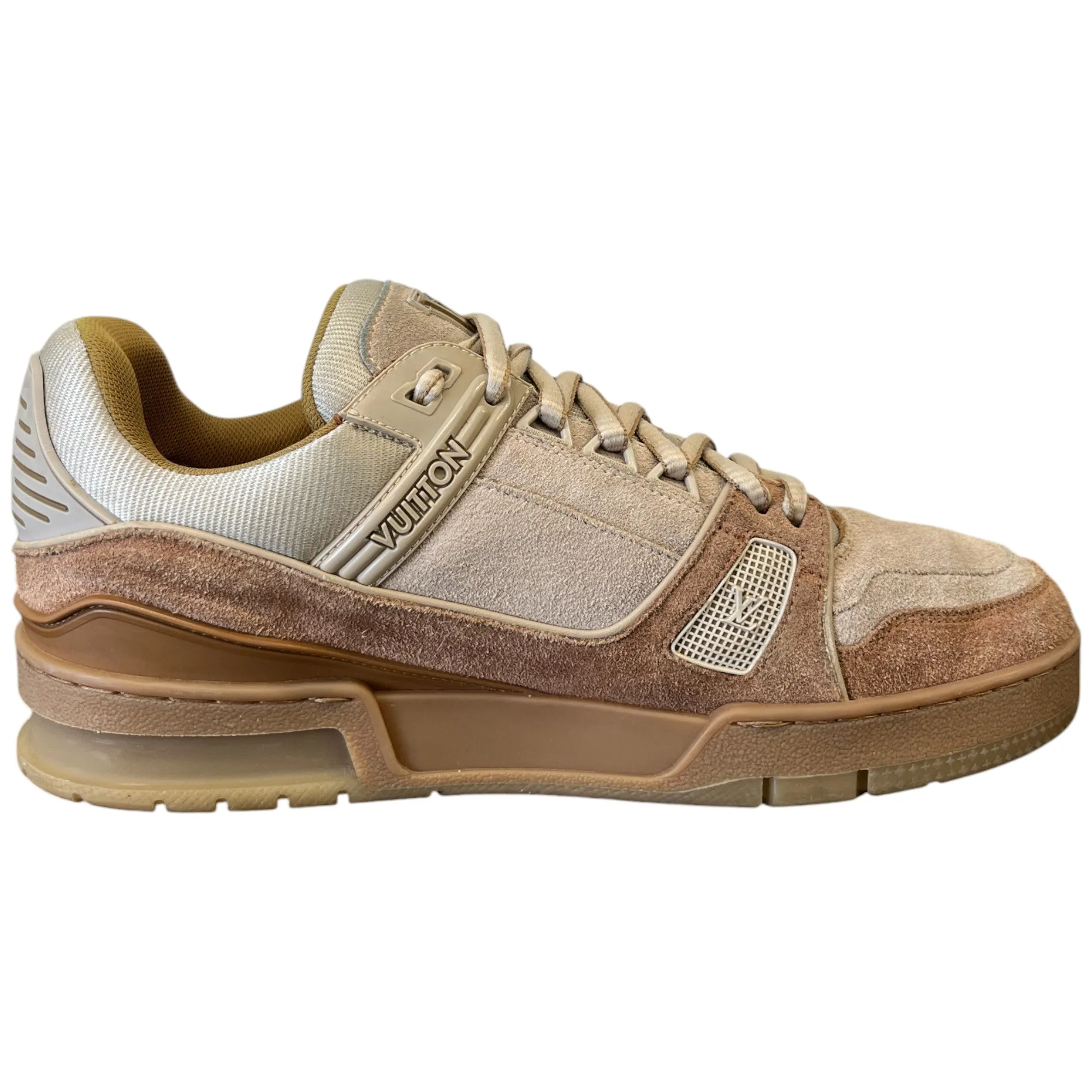 Men's Lv Low Trainers Brown Size EU 40 / UK 6
