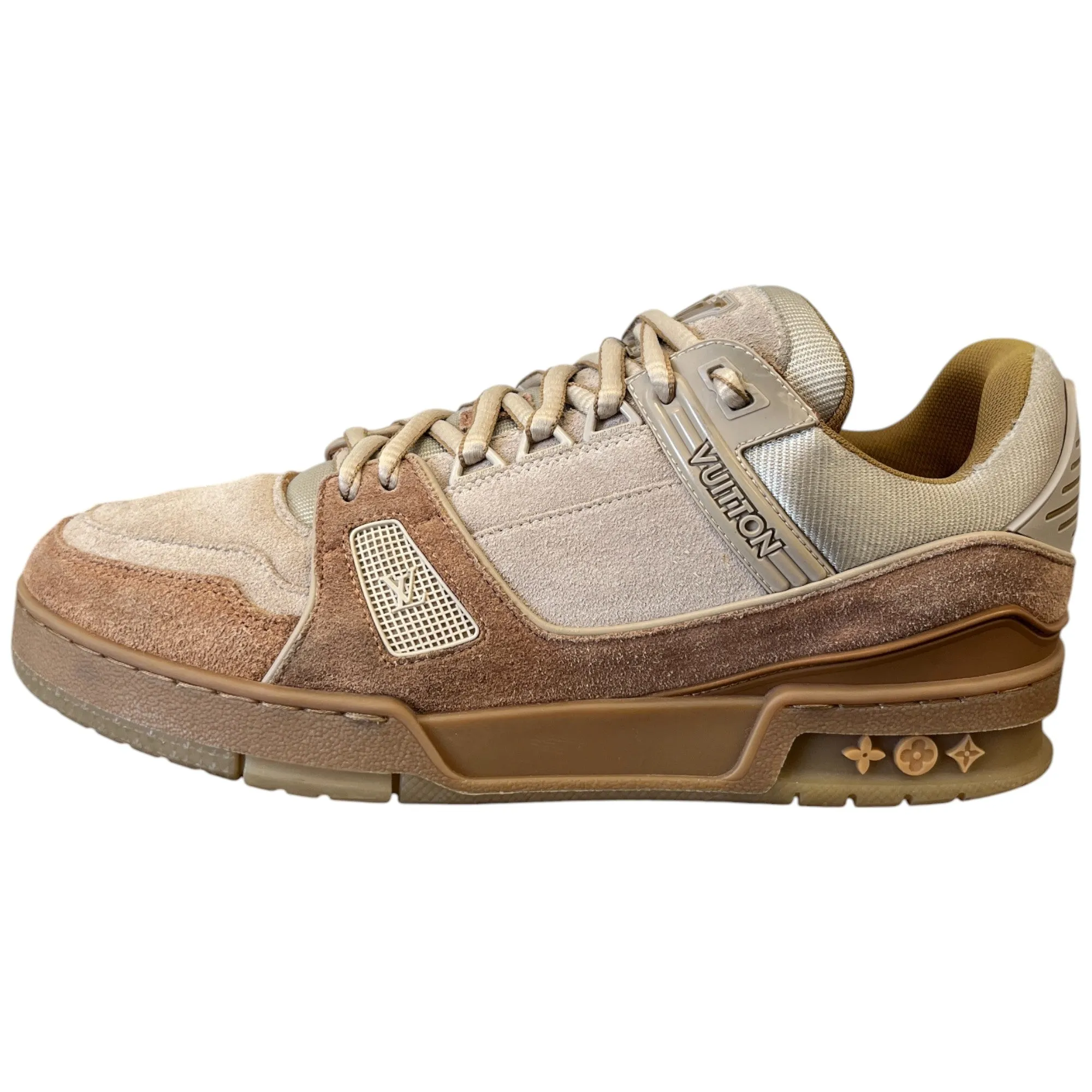 Men's Lv Low Trainers Brown Size EU 40 / UK 6