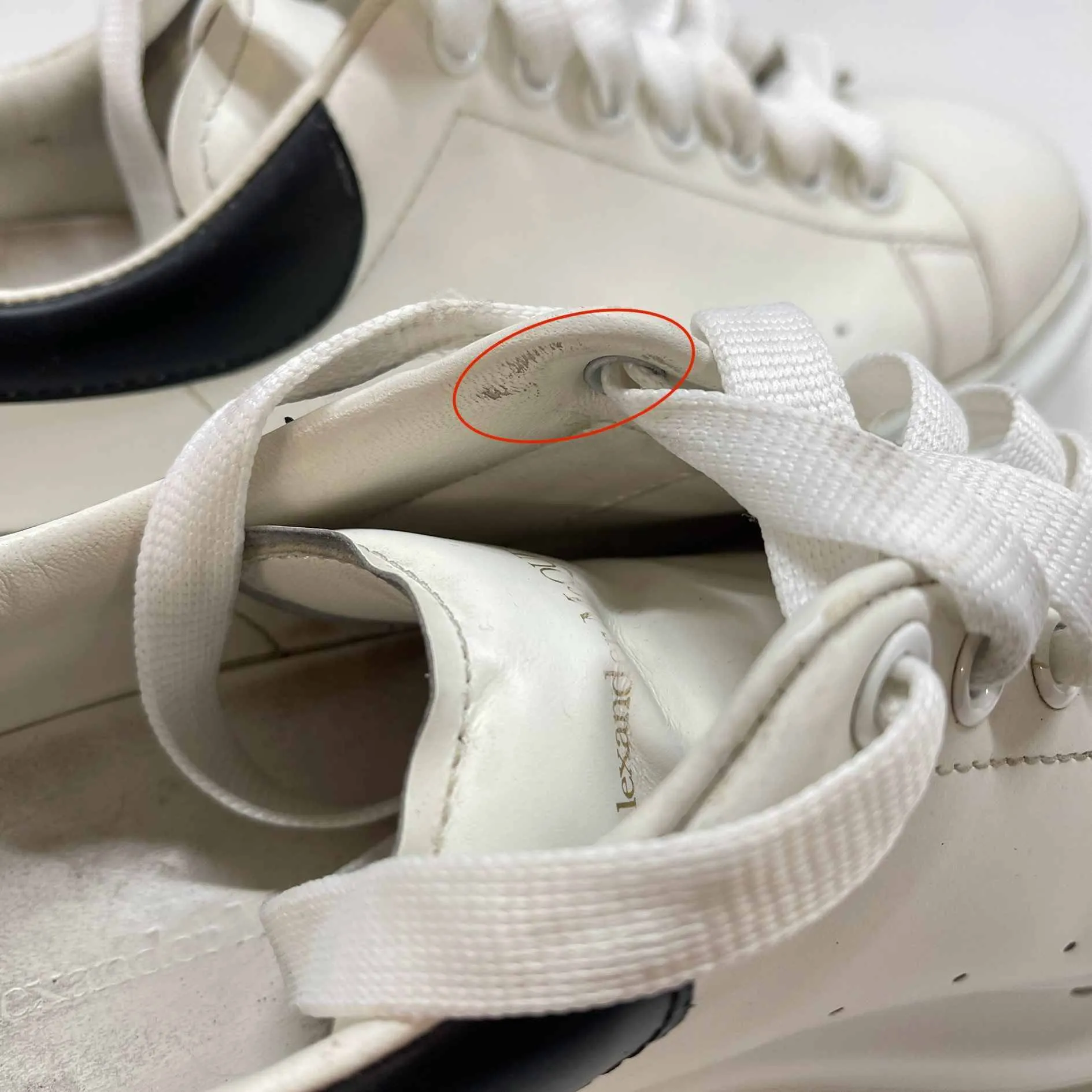Men's Oversized Low Trainers White Size EU 43.5 / UK 9.5
