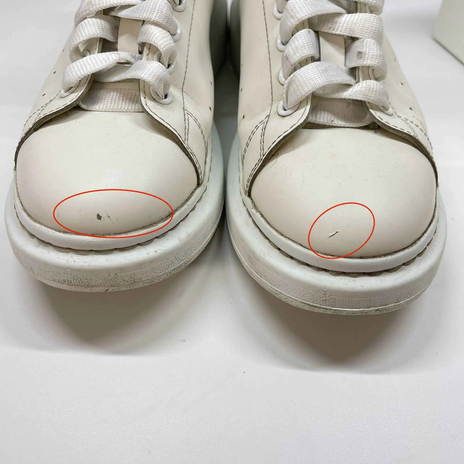 Men's Oversized Low Trainers White Size EU 43.5 / UK 9.5