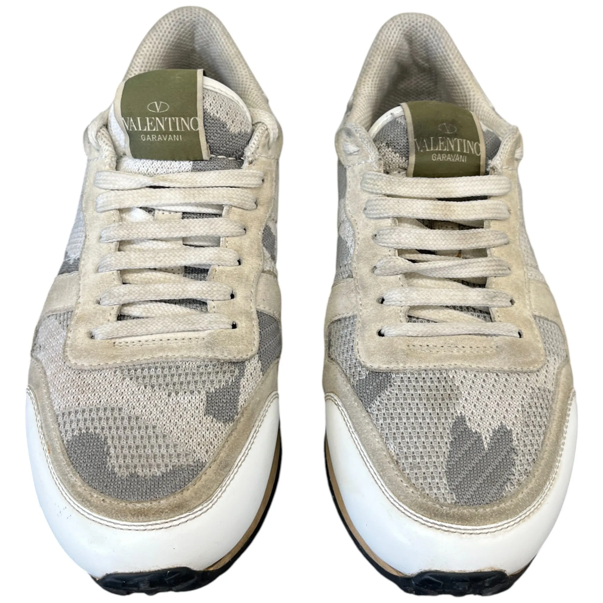Men's Rockrunner Camouflage Low Trainers Grey Size EU 40 / UK 6