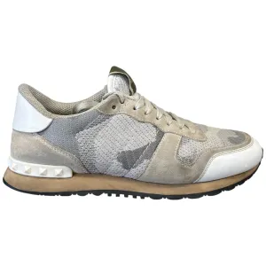 Men's Rockrunner Camouflage Low Trainers Grey Size EU 40 / UK 6