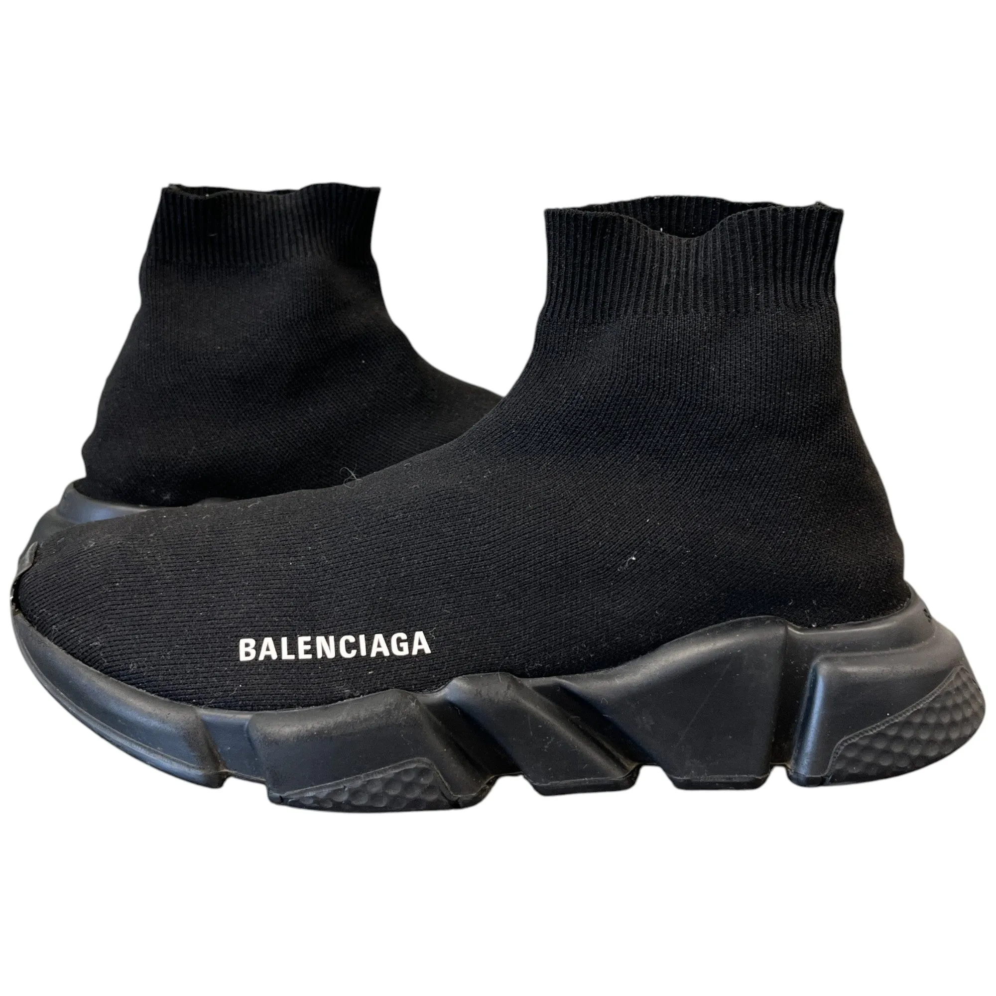 Men's Speed Sock High Trainers Black Size EU 41 / UK 7
