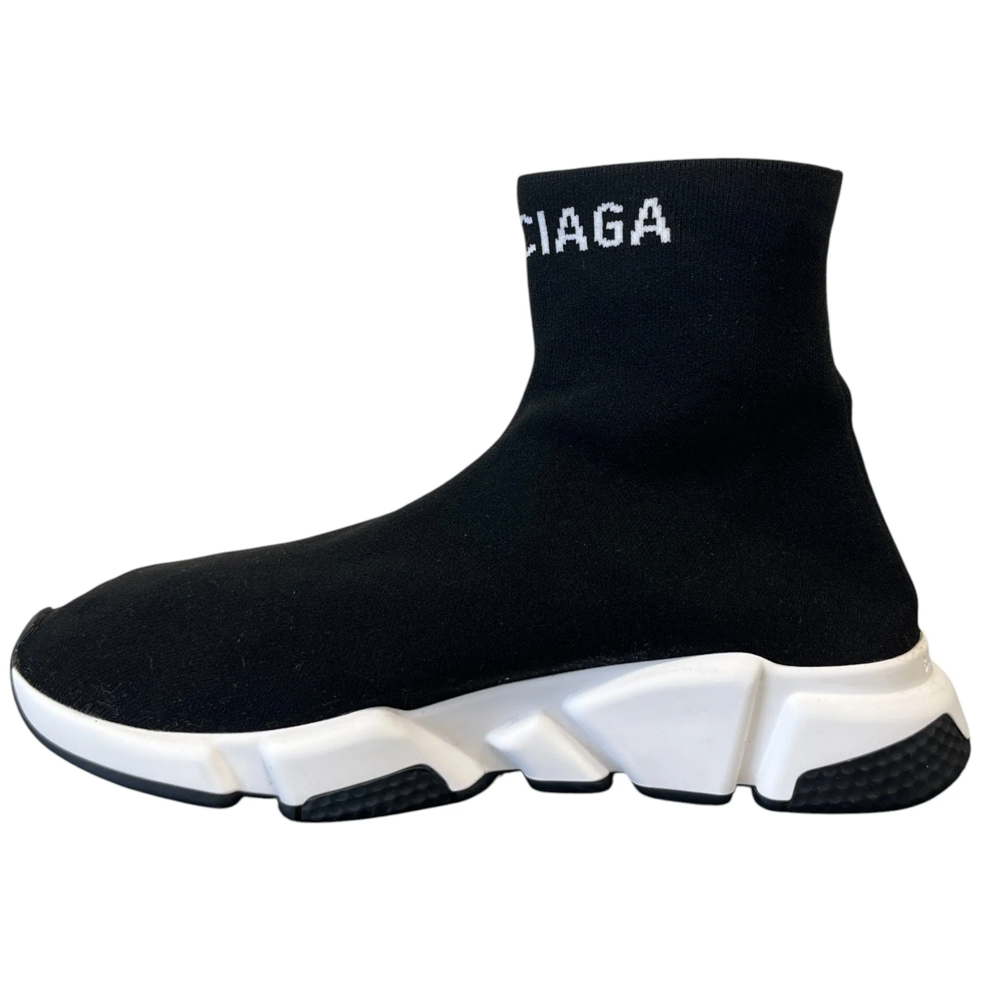 Men's Speed Sock High Trainers Black Size EU 42 / UK 8