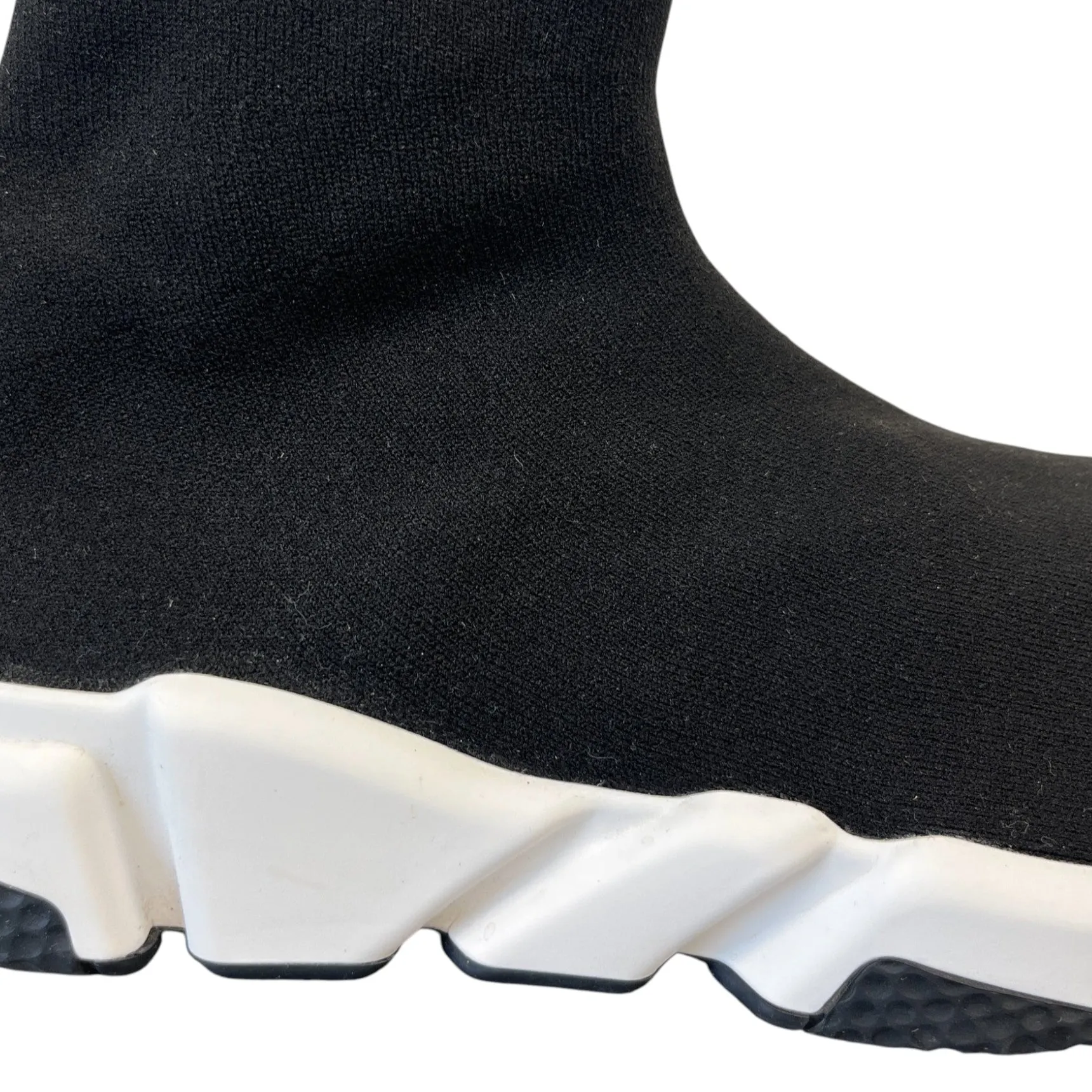 Men's Speed Sock High Trainers Black Size EU 42 / UK 8