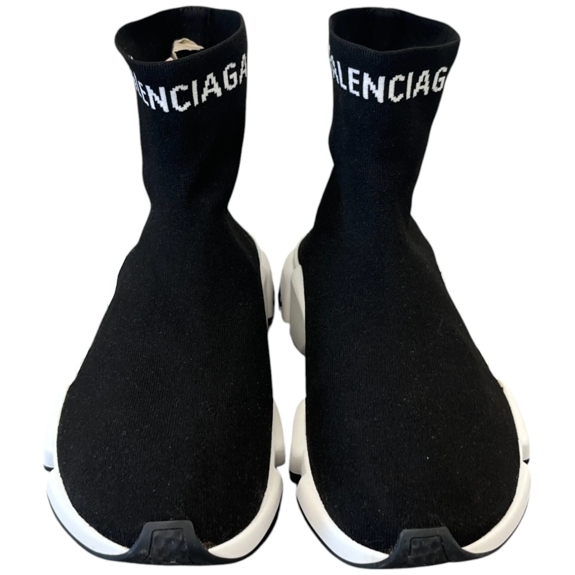 Men's Speed Sock High Trainers Black Size EU 42 / UK 8