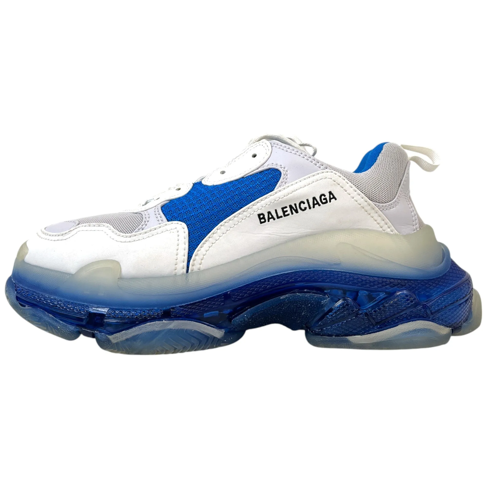 Men's Triple S Low Trainers Blue Size EU 41 / UK 7