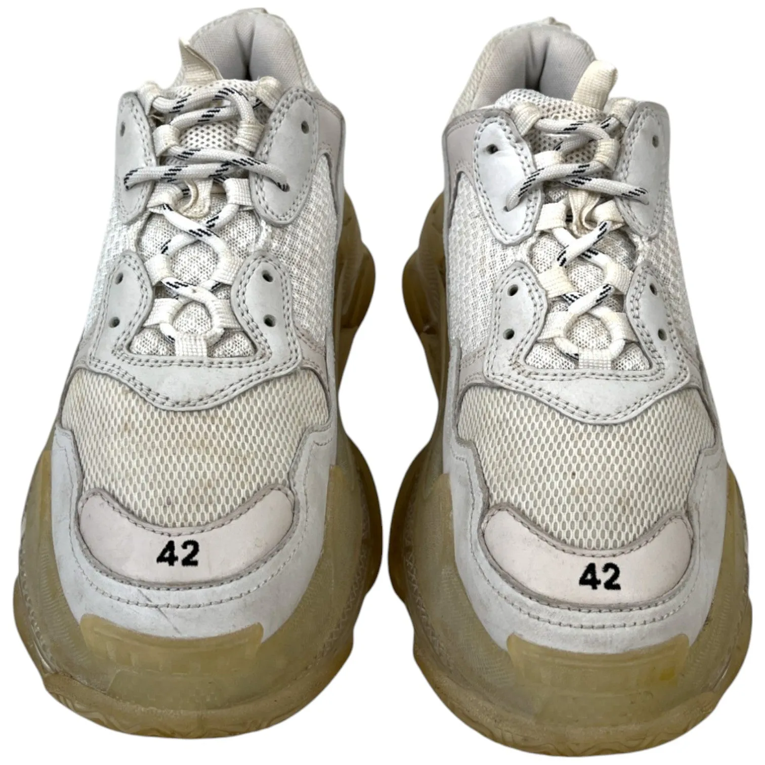 Men's Triple S Low Trainers White Size EU 42 / UK 8